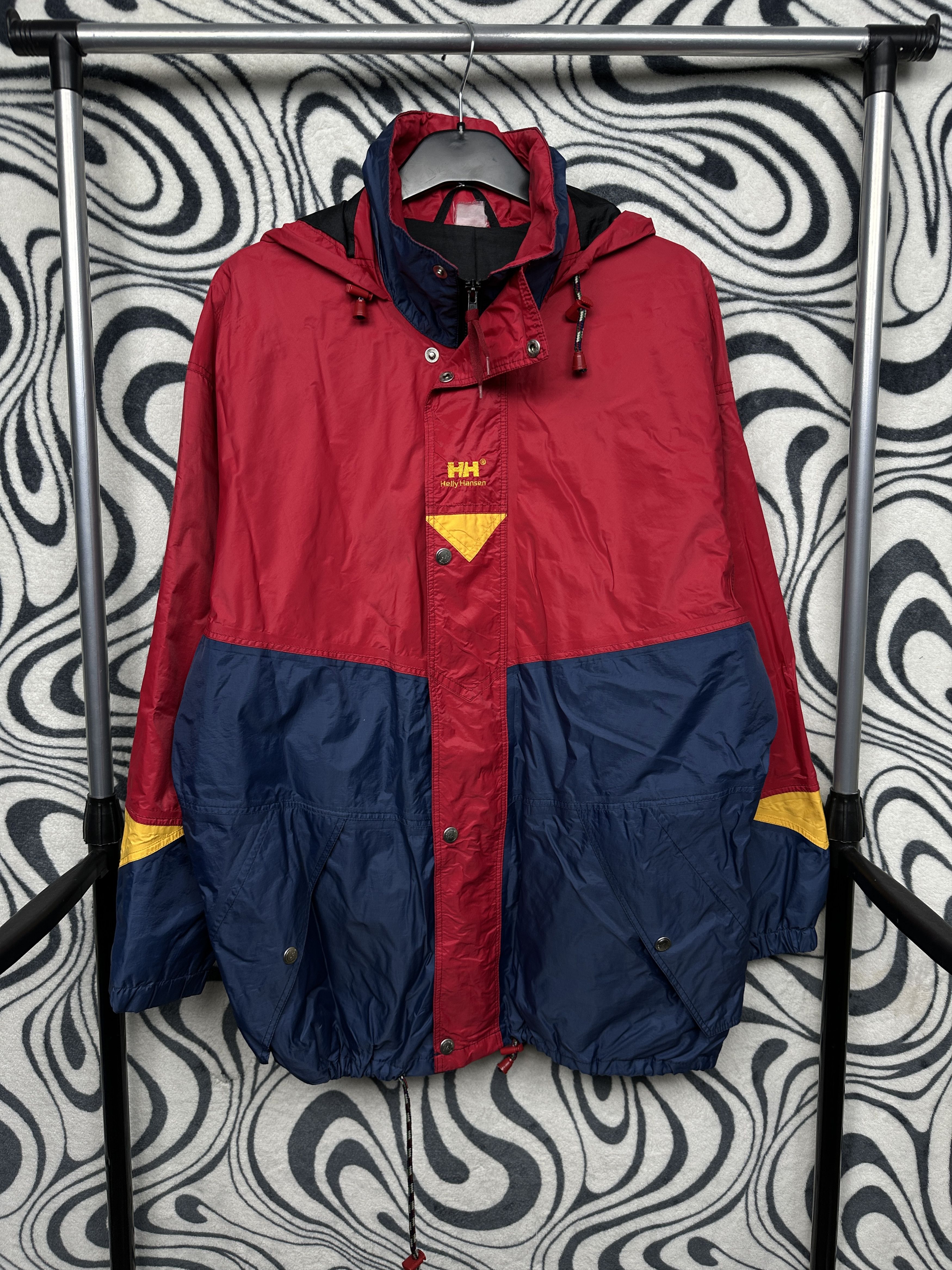 Helly Hansen Helly Hansen Vintage Mens Windbreaker Jacket Size US XL / EU 56 / 4 - 1 Thumbnail