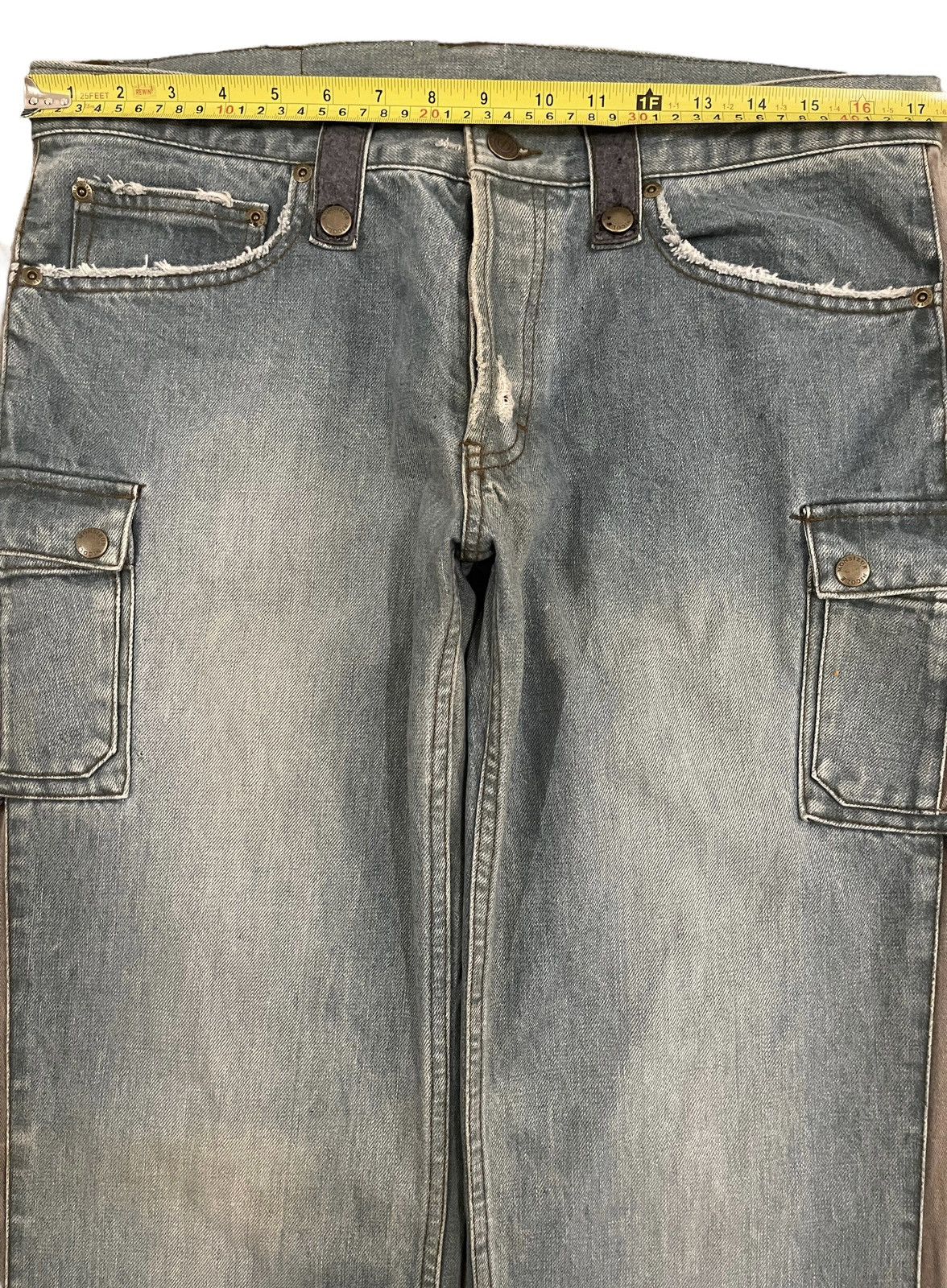 Nicole Club Vintage Japan Monsieur Nicole Cargo Style Loose Jeans Size US 34 / EU 50 - 11 Thumbnail