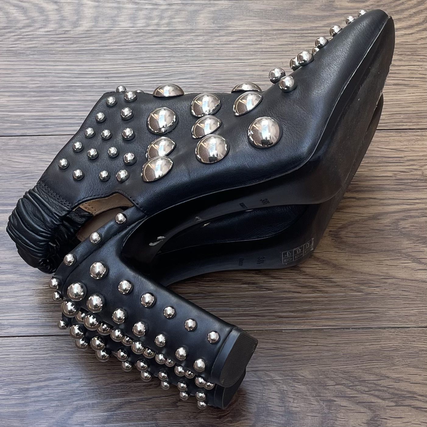 Alexander Wang Alexander Wang Ellery Studded Bootie Sandal Size US 8.5 / IT 38.5 - 11 Thumbnail