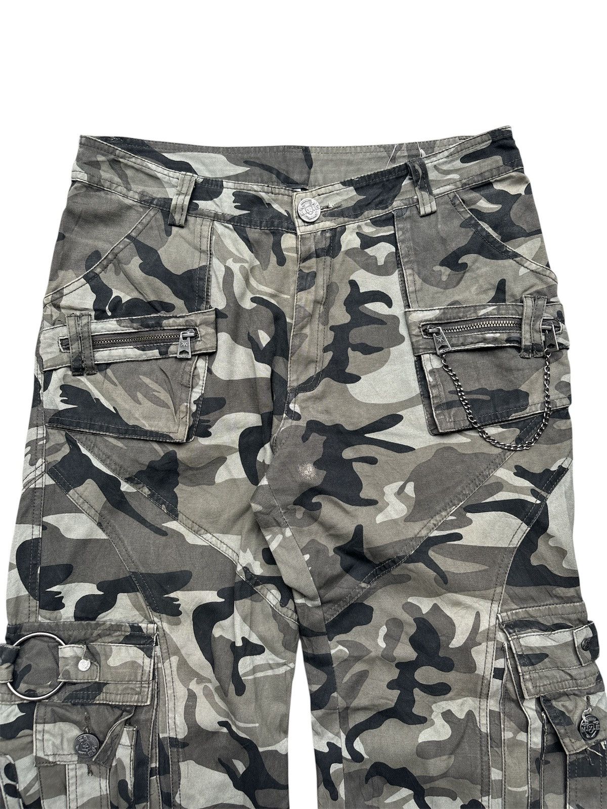 GOA Camo Multi Pocket Cargo Pants Size US 31 - 2 Thumbnail