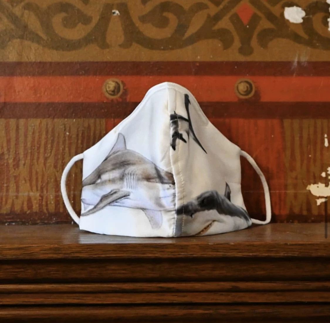 Geoffrey B. Small silk shirt with mask by geoffrey b. small Size US M / EU 48-50 / 2 - 1 Thumbnail