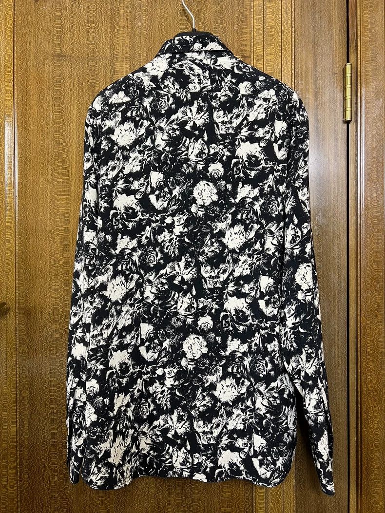 Yves Saint Laurent Saint Laurent size 39 22ss mulberry silk French rose shirt Size US M / EU 48-50 / 2 - 2 Thumbnail