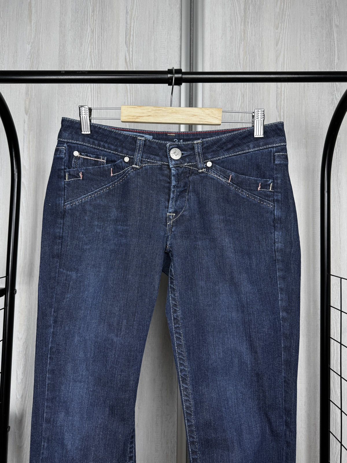 Marithe + Francois Girbaud Le Jean de Marithe Francois Girbaud New XBracket Laser Beam Size 31" - 3 Thumbnail