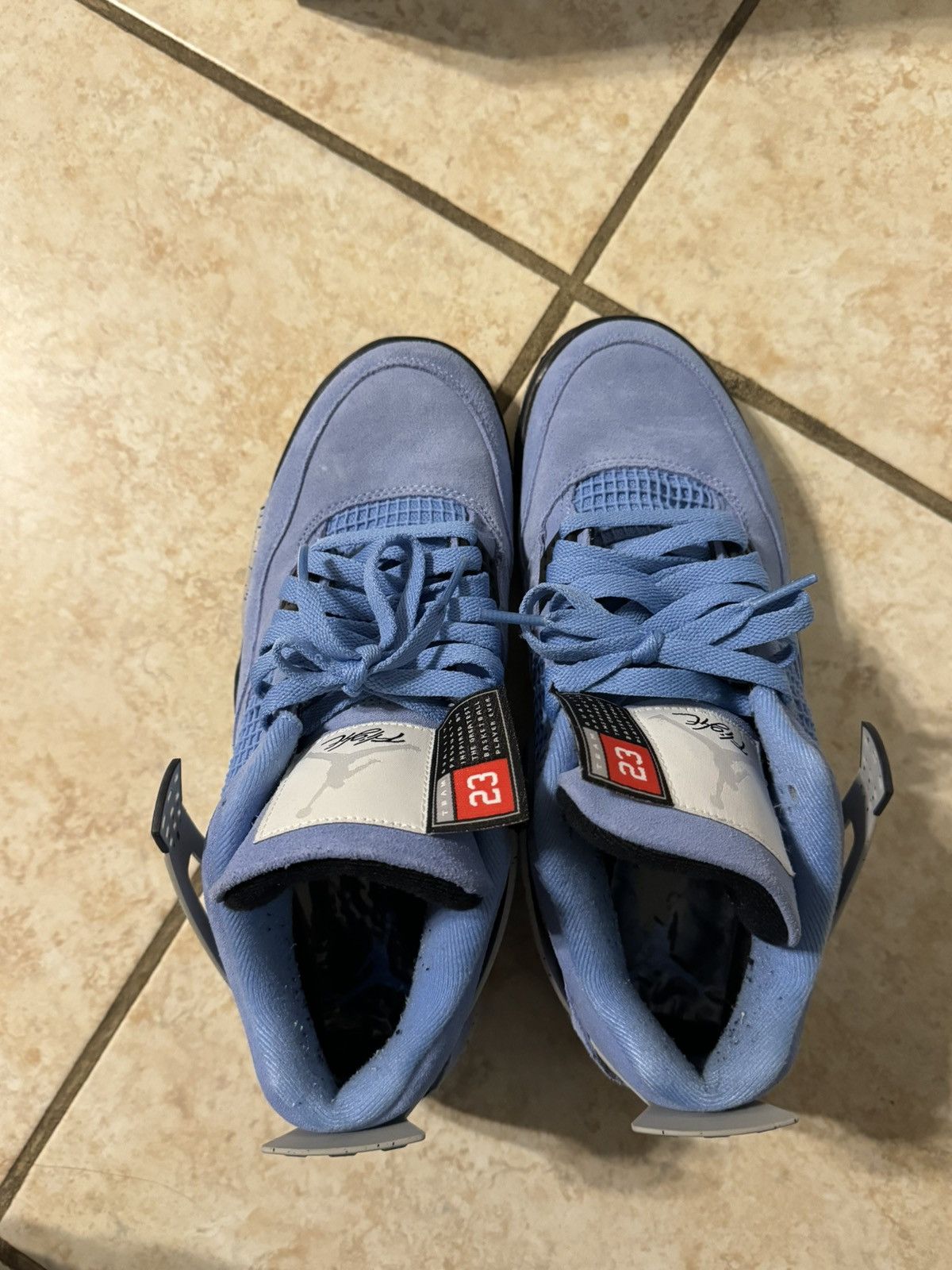 Jordan Brand × Nike Jordan 4 Unc Size US 8.5 / EU 41-42 - 3 Thumbnail