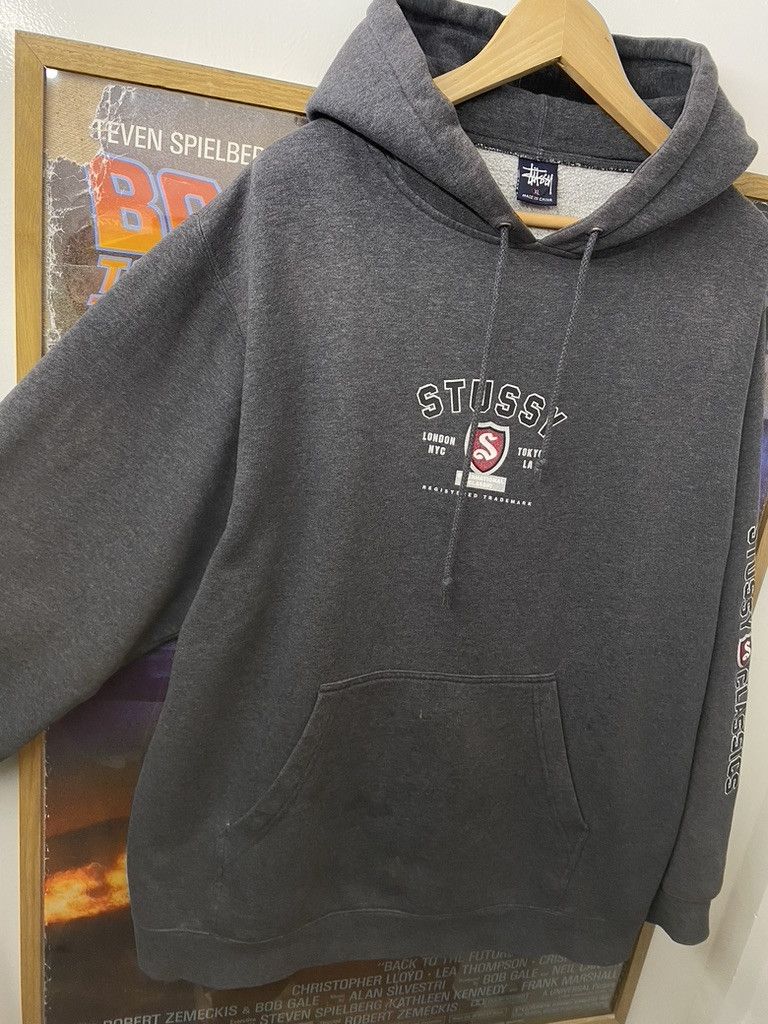 Stussy 90s Vintage Stussy International Classics Hoodie Size US XL / EU 56 / 4 - 5 Thumbnail