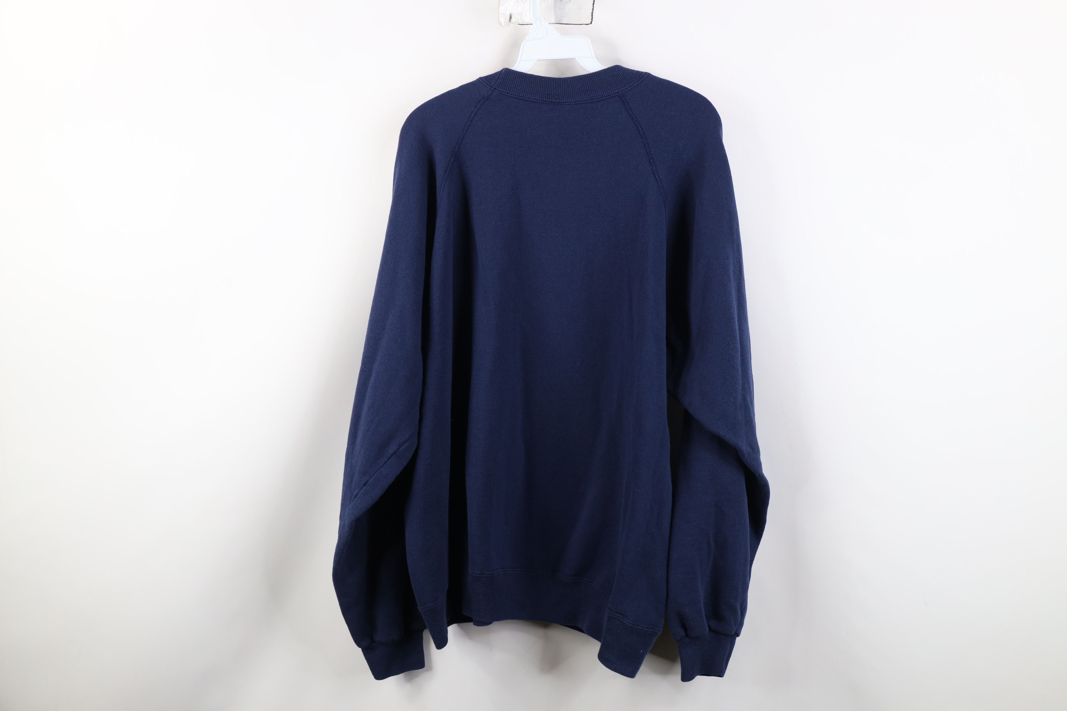 Vintage Vintage 80s 90s Streetwear Raglan Crewneck Sweatshirt USA Size US XXL / EU 58 / 5 - 8 Thumbnail