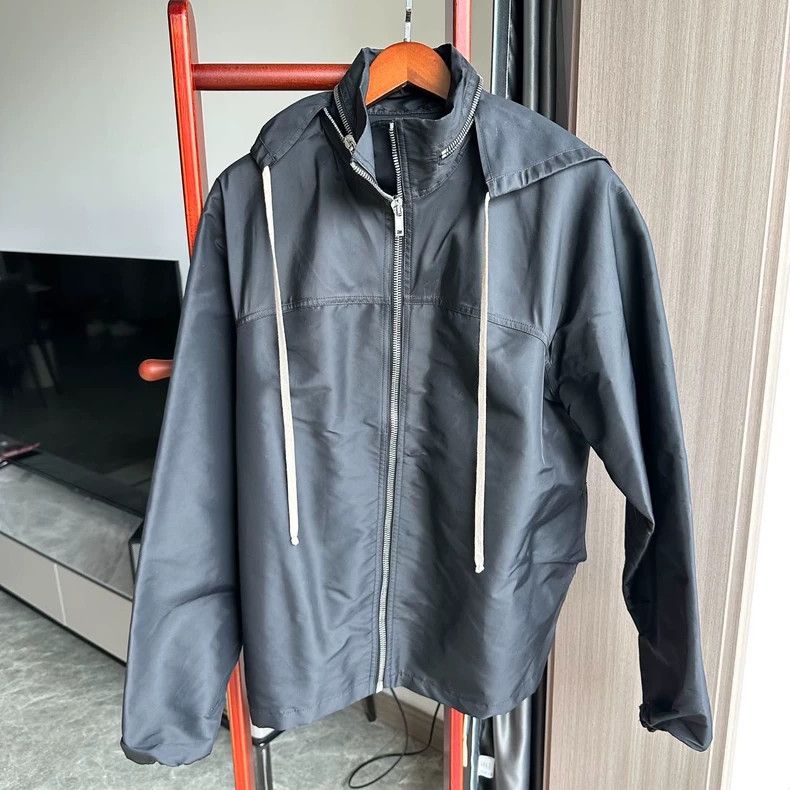 Rick Owens Rick Owens Black Nylon Jacket Size S Size US S / EU 44-46 / 1 - 1 Thumbnail