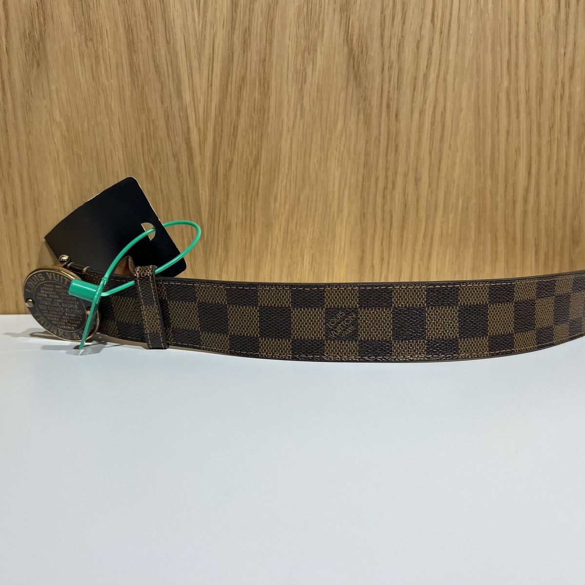 Louis Vuitton 🔹Louis Vuitton Trunks & Bags Metal Buckle Leather Belt Size 36 - 6 Thumbnail
