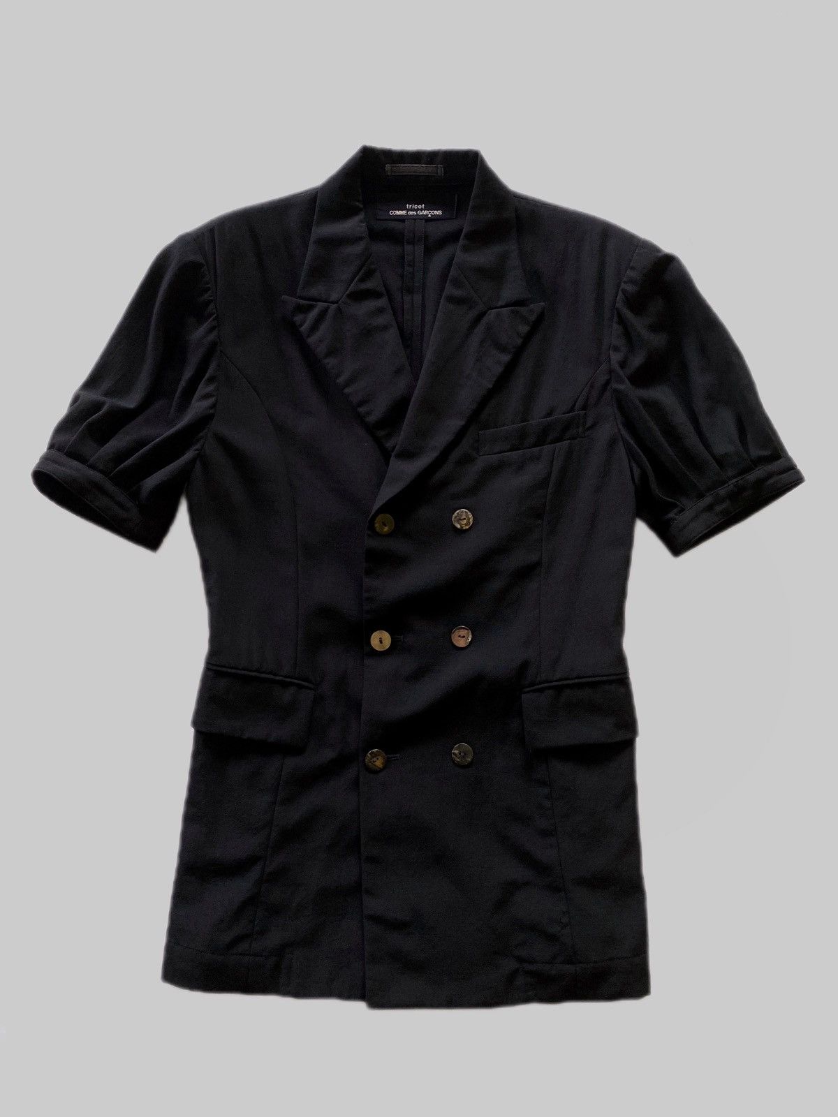 Tricot Comme des Garcons AW1988 Tricot Comme Des Garcons Double Breasted Wool Tops Size M / US 6-8 / IT 42-44 - 5 Thumbnail