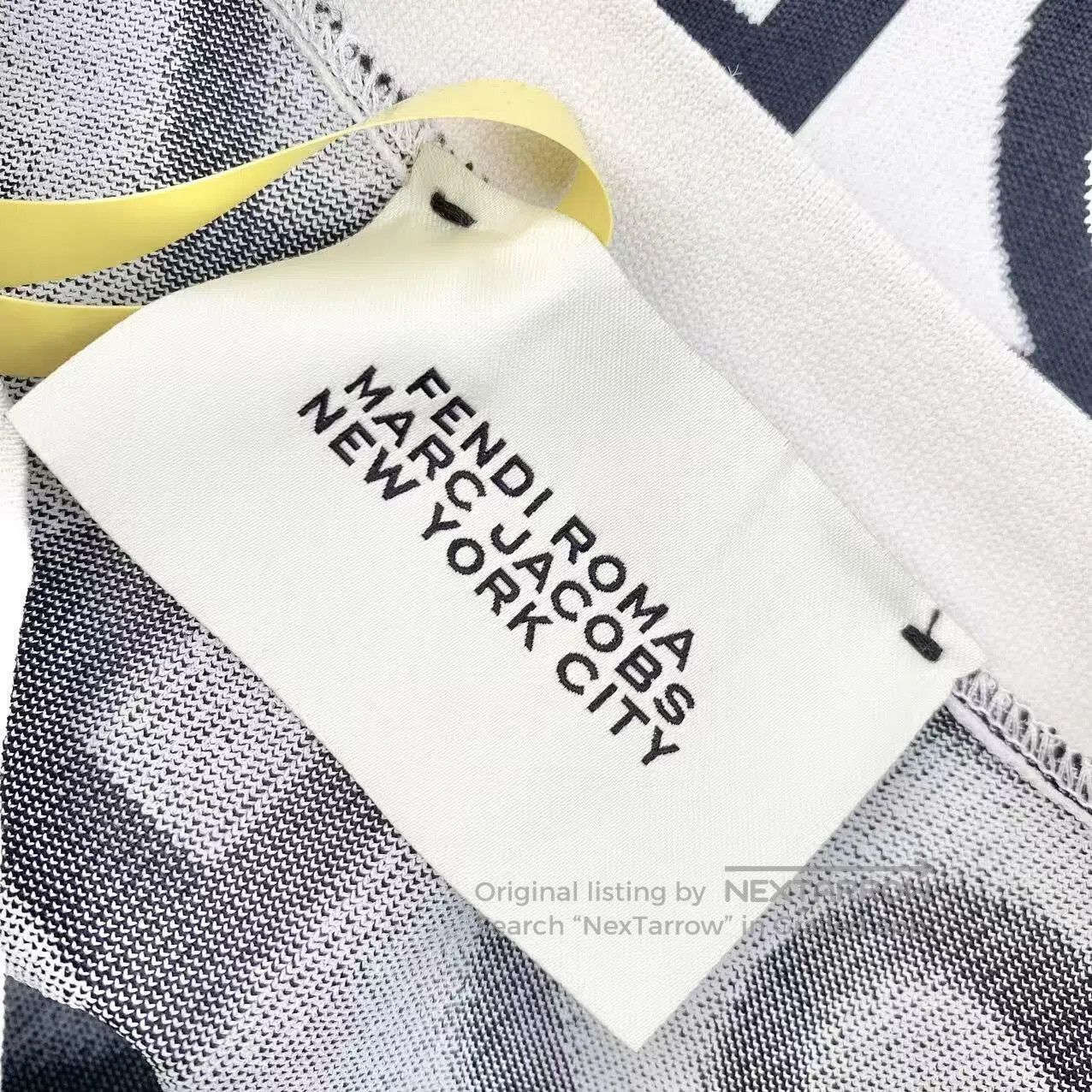 Fendi Fendi The letter logo is printed on the knitted dress| Size XS / US 0-2 / IT 36-38 - 4 Thumbnail