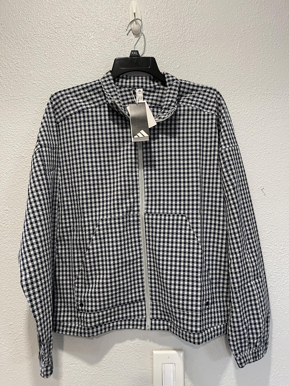 Adidas adidas Women's Ult 365 Gingham Check Golf Jacket Size M / US 6-8 / IT 42-44 - 1 Thumbnail