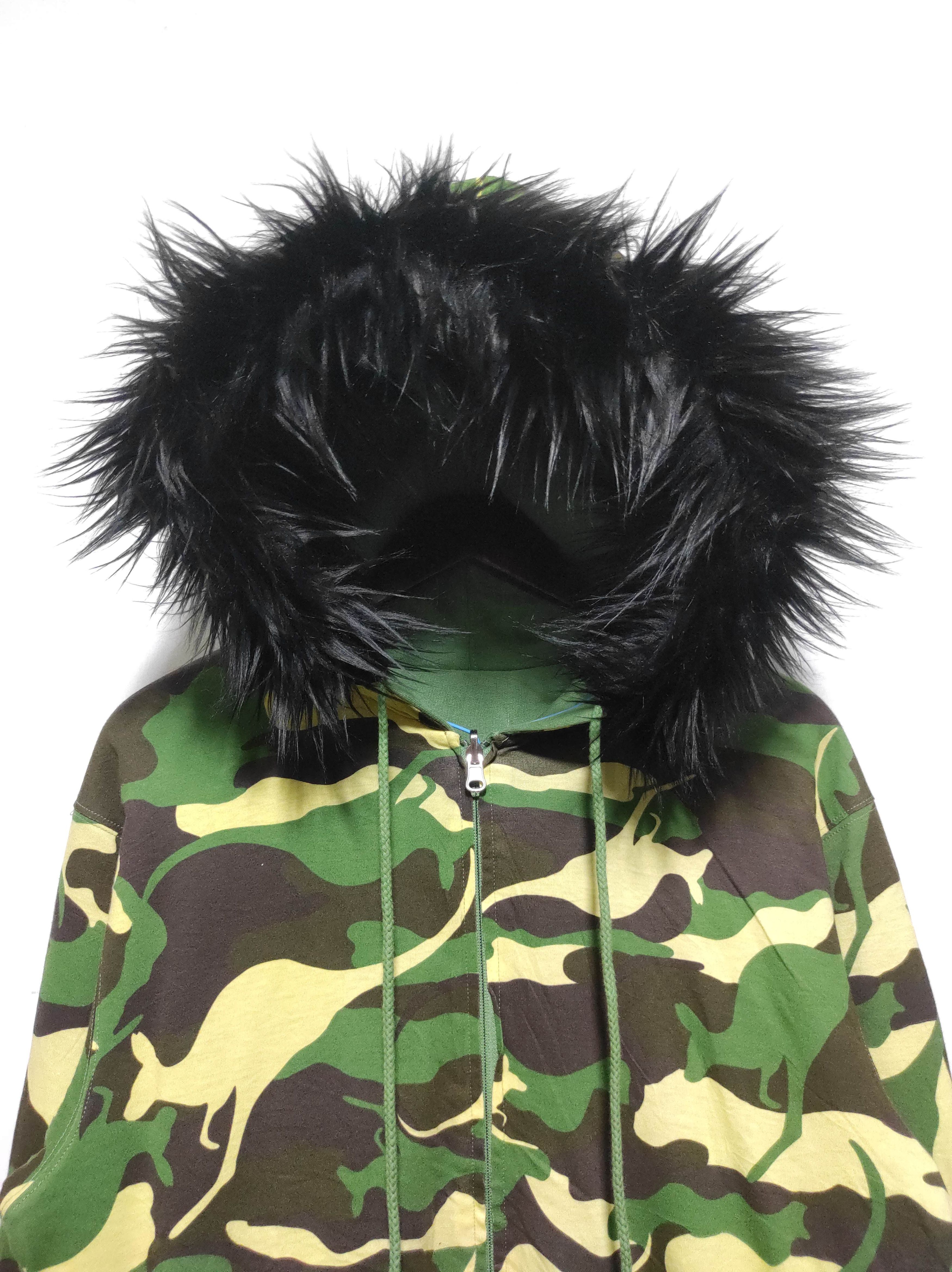 Hysteric Glamour Reversible Australia Camo Fur Zip Hoodie Lgb style Size US M / EU 48-50 / 2 - 4 Thumbnail