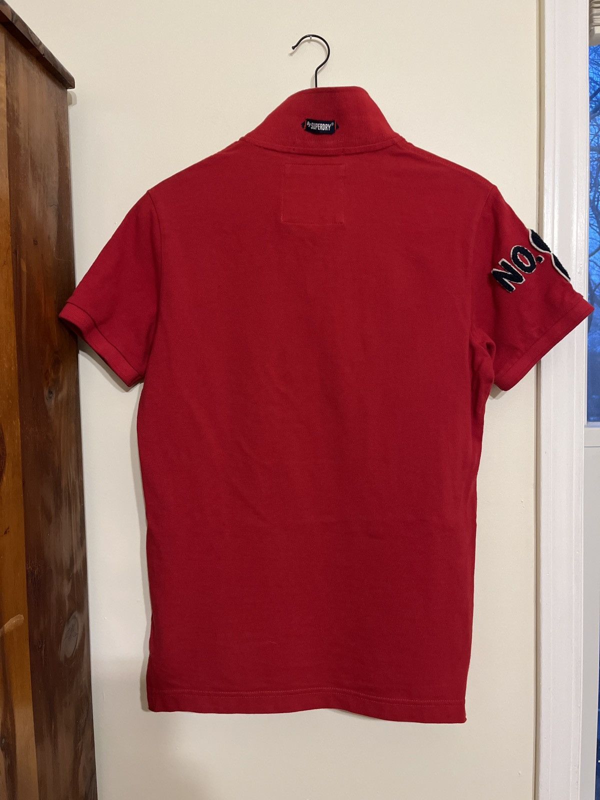Superdry Rare Red Super Dry no 8 in Lg Size US L / EU 52-54 / 3 - 4 Thumbnail