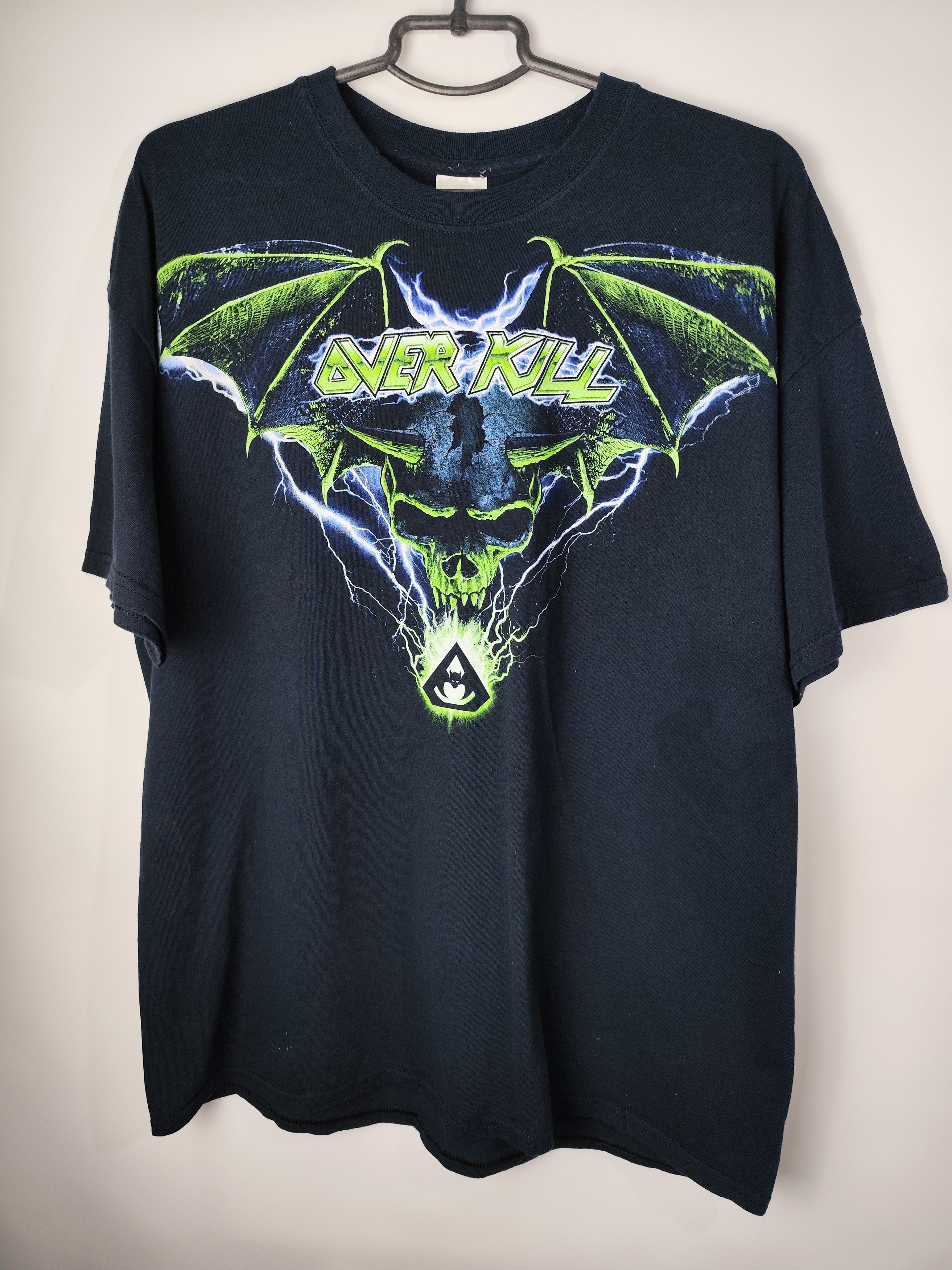 Band Tees × Vintage Vintage streetwear tour Overkill The Electric Age T-shirt Size US XL / EU 56 / 4 - 1 Thumbnail