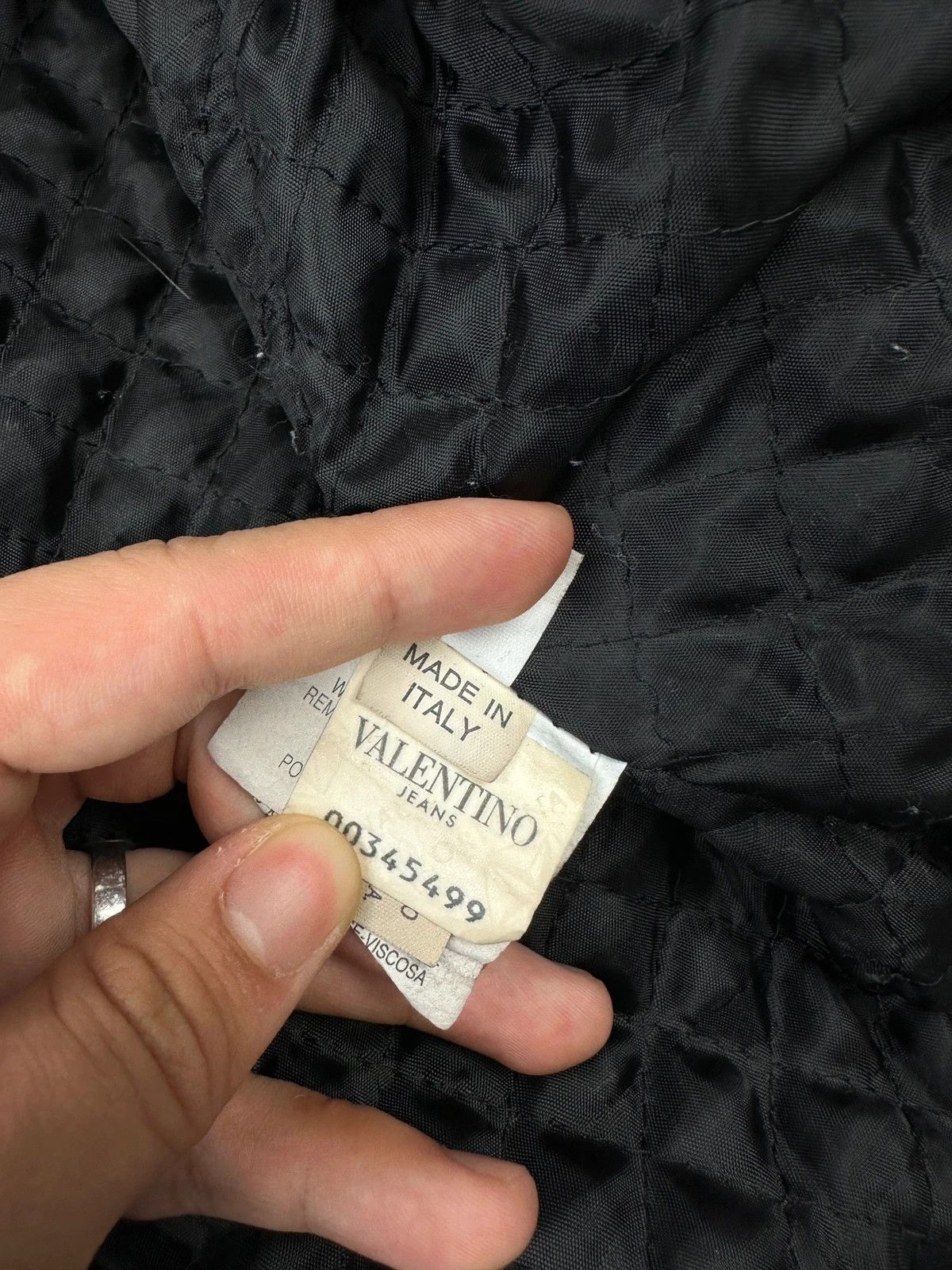 Valentino Valentino Late 90’s Glossy SheepSkin Leather Bomber Jacket Size US M / EU 48-50 / 2 - 13 Thumbnail