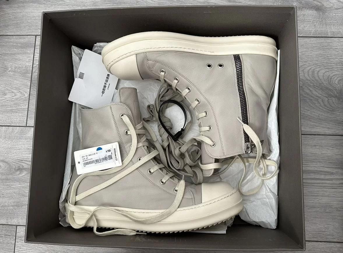 Rick Owens SS23 Rick Owens EDFU Transparent Leather Ramones (43