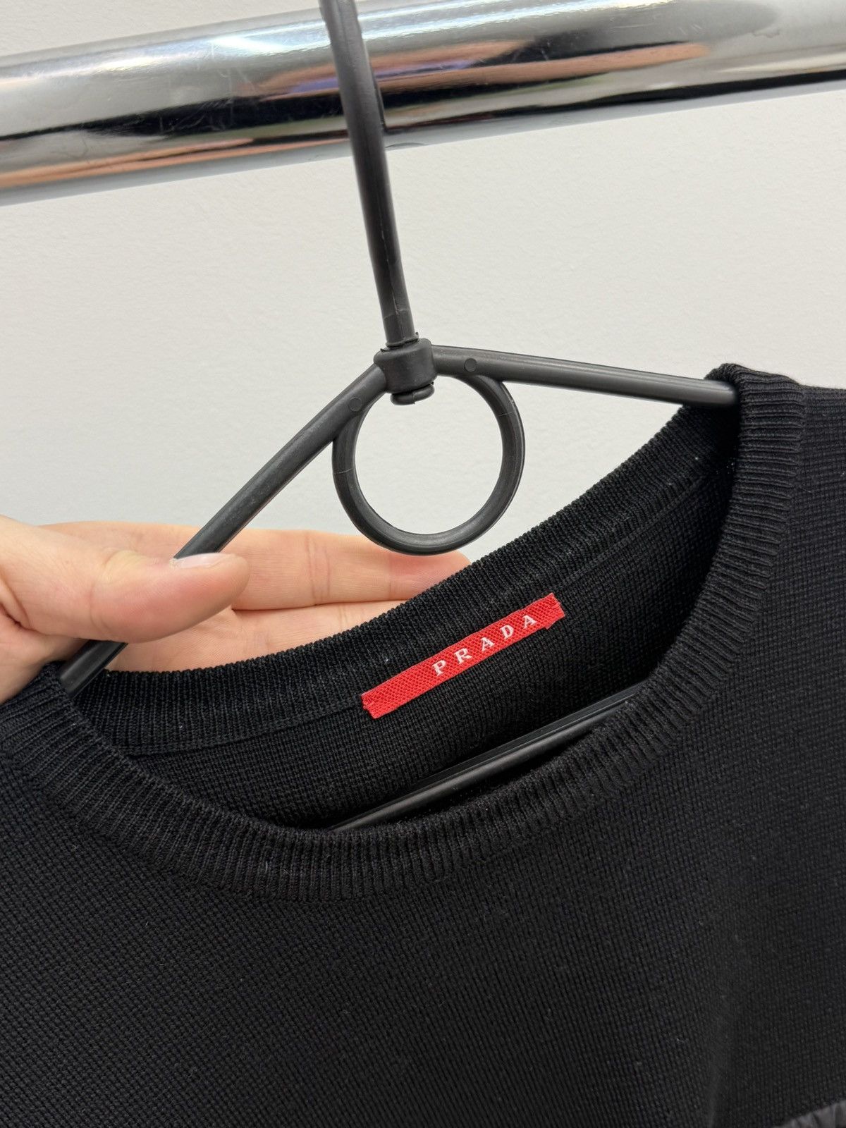 Prada Prada Wool Nylon Sweater Size US L / EU 52-54 / 3 - 2 Thumbnail