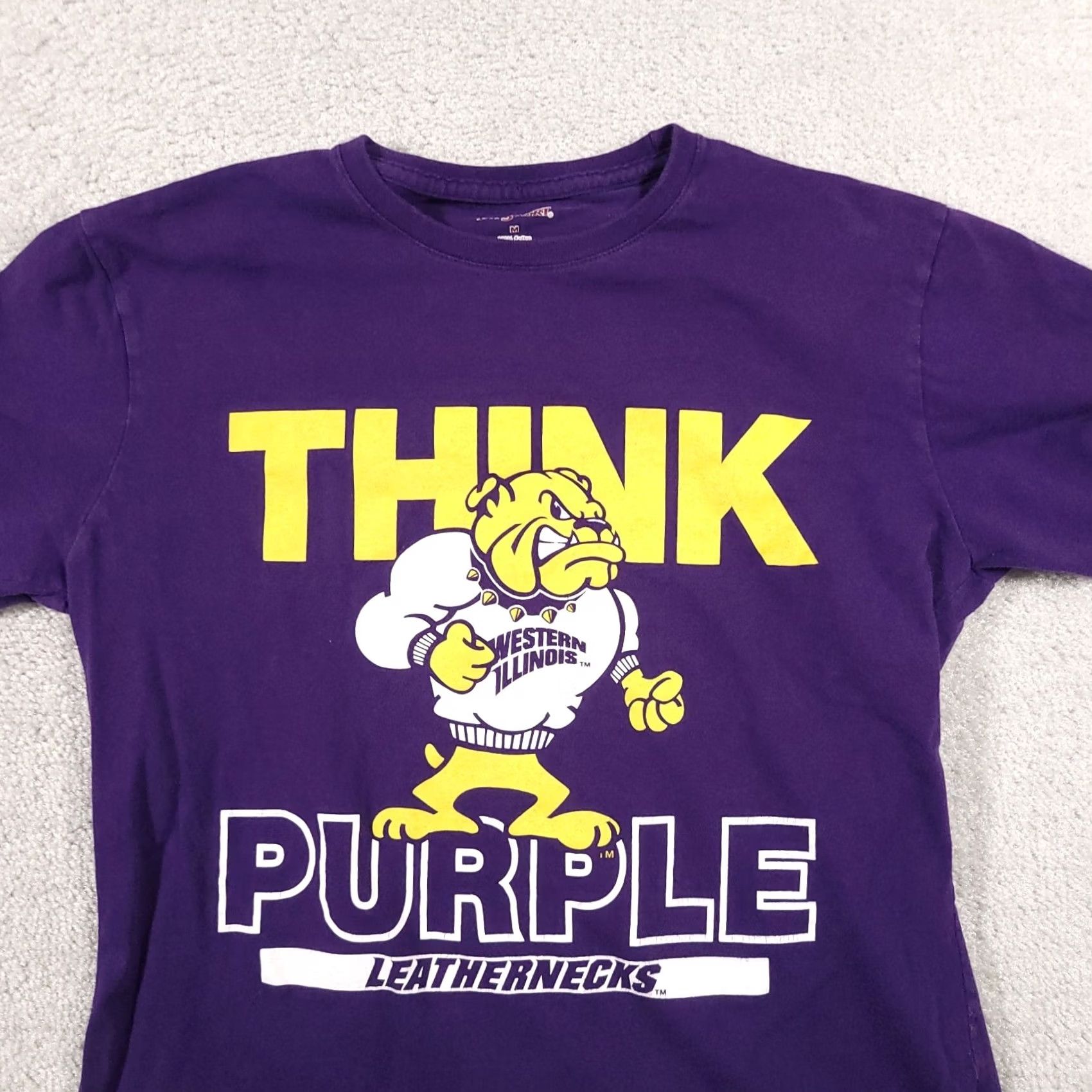 Jansport VINTAGE Western Illinois University Mom WIU Jansport NCAA Tee T-Shirt Women's Medium Size M / US 6-8 / IT 42-44 - 3 Thumbnail
