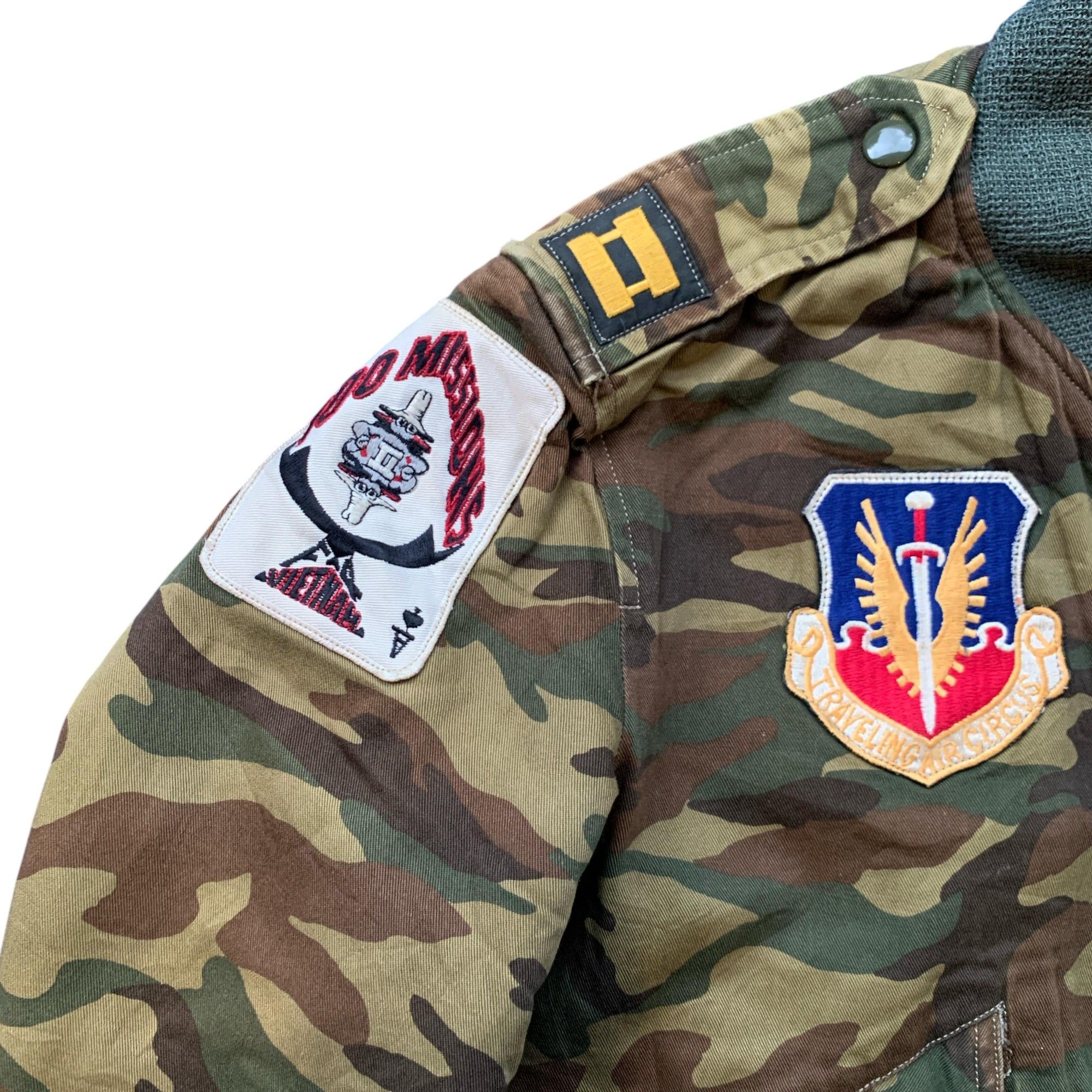 Buzz Rickson's × Toyo Enterprises BUZZ RICKSONS L2B flight camouflage USAF ma1 b15 a2 bomber Size US S / EU 44-46 / 1 - 7 Thumbnail