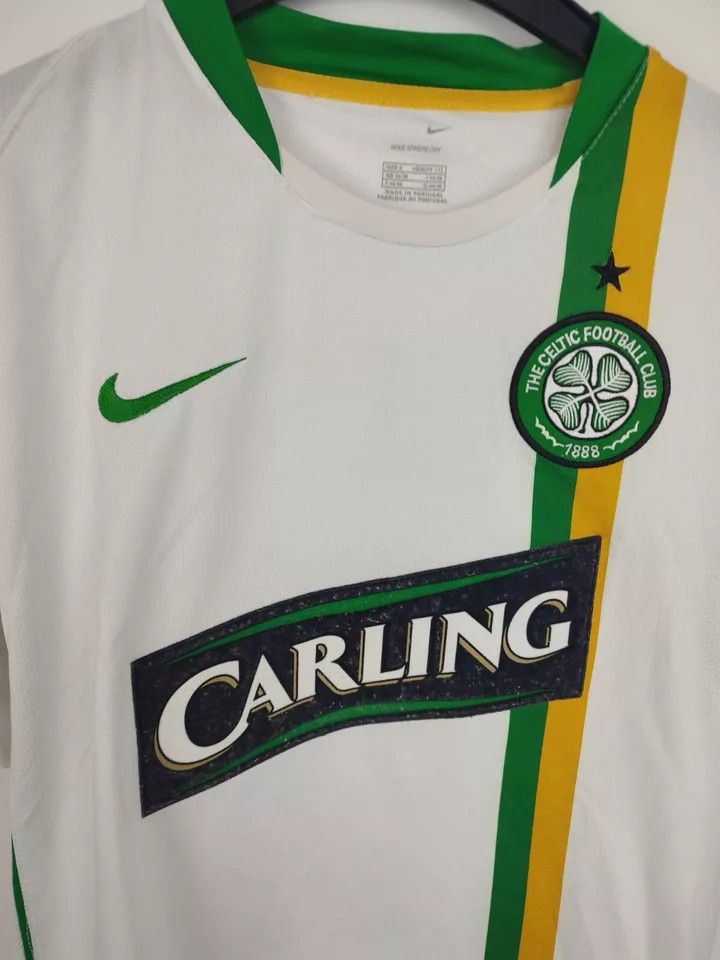 Nike Celtic 2007-08 Third #9 Miller FOOTBALL Kit SHIRT SOCCER Size US S / EU 44-46 / 1 - 9 Thumbnail