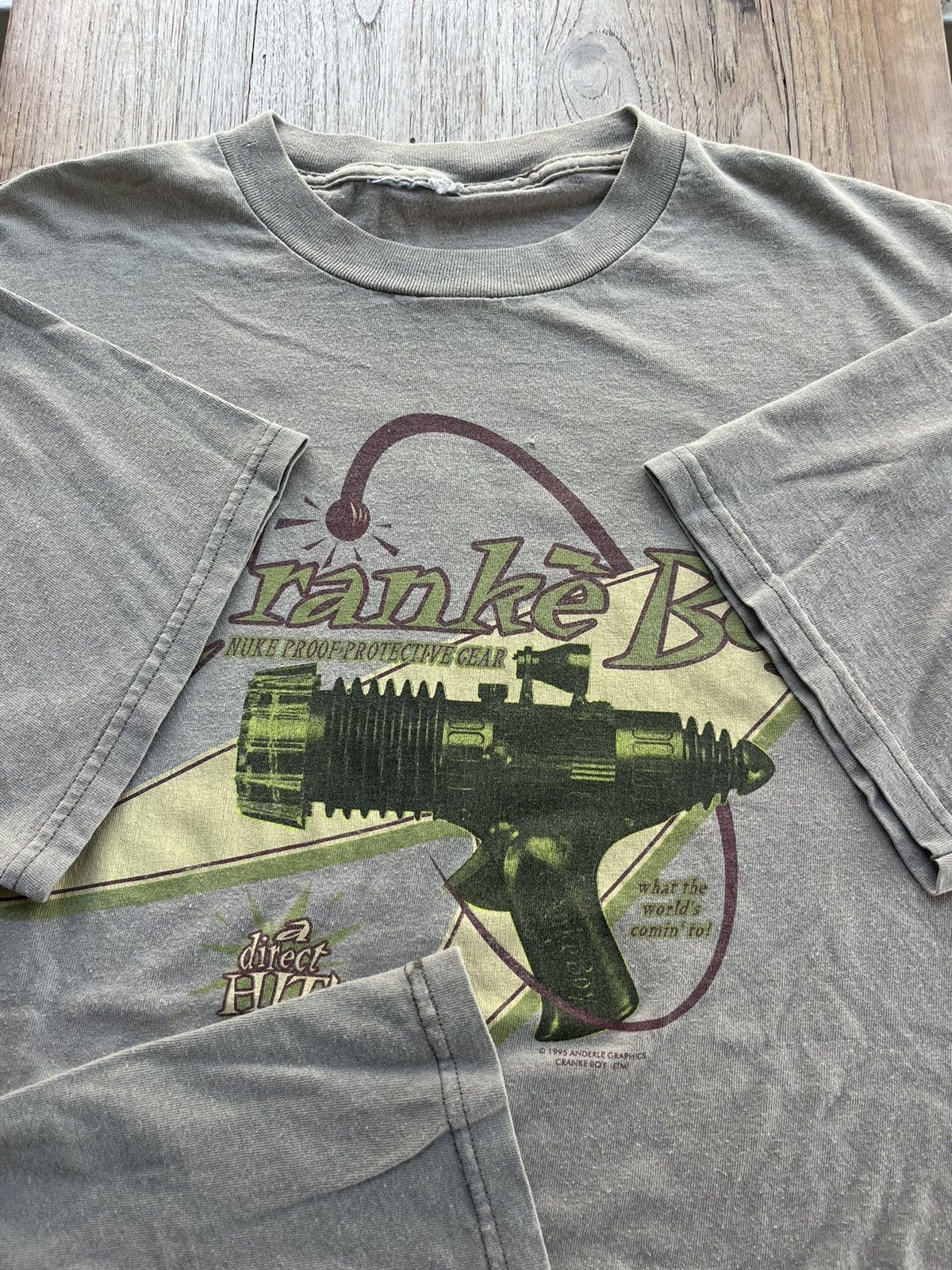 Vintage Vintage Cranke Boy Nuke Proof Protective Gear 1995’s Tshirt Size US XL / EU 56 / 4 - 8 Thumbnail