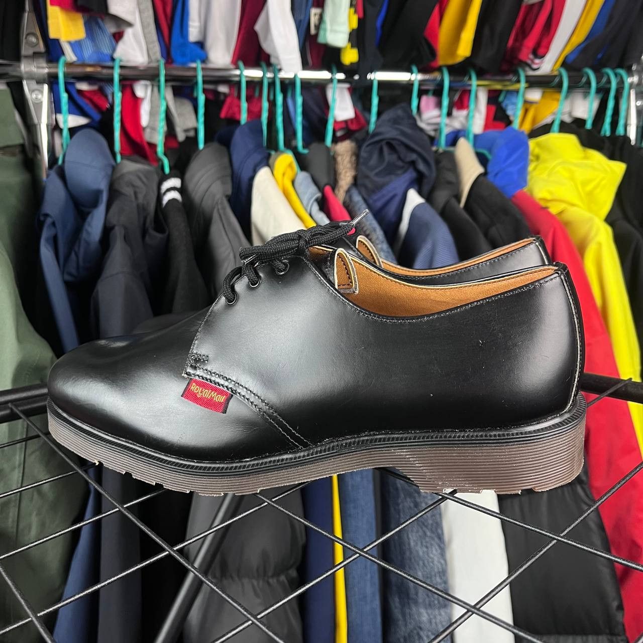 Dr. Martens RARE Dr Martens Royal Mail One In A Million Leather Shoes Size US 10 / EU 43 - 5 Thumbnail