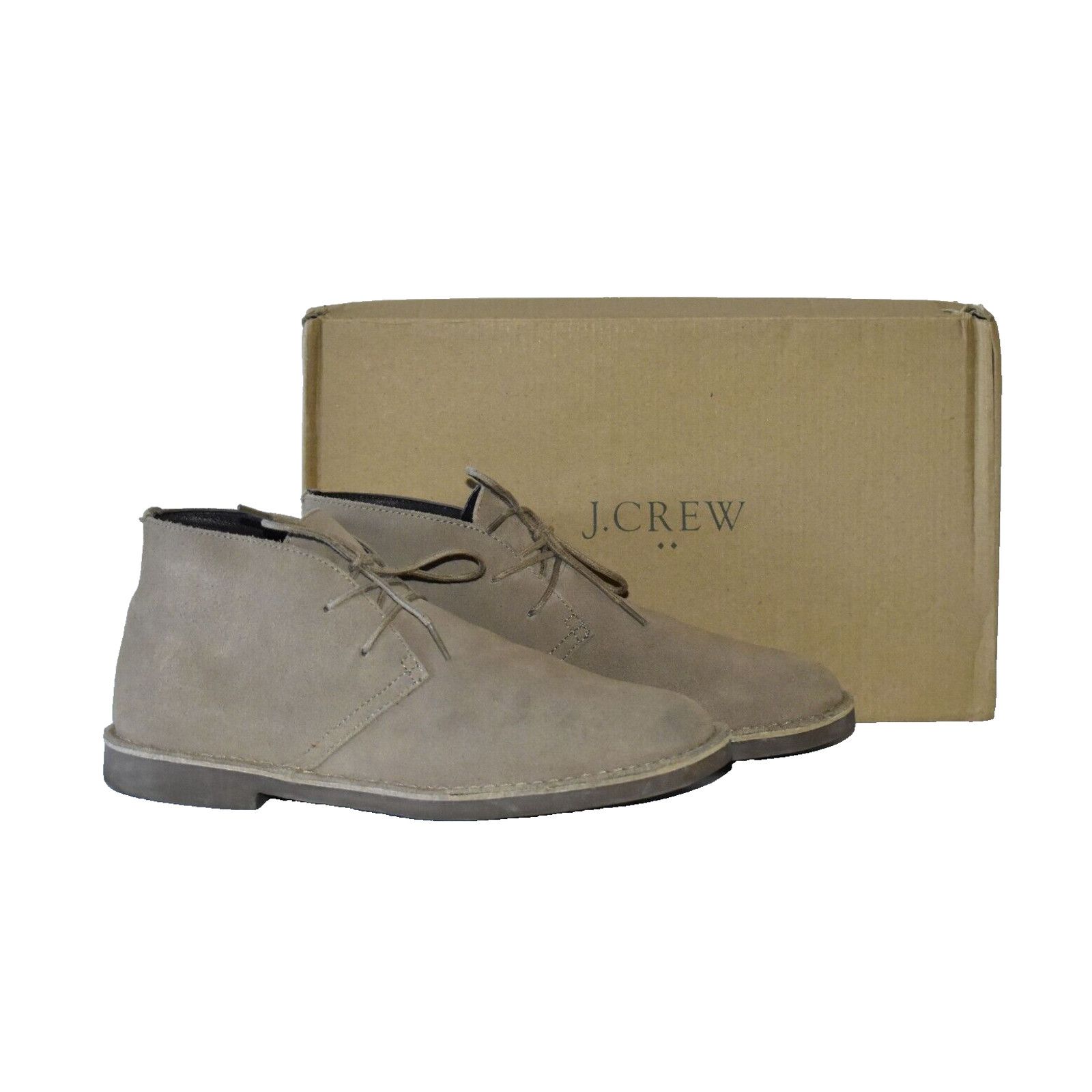 J.Crew J CREW Taupe Suede Lace Up Desert Boots Shoes AA089 Size 8 Size US 8 / EU 41 - 2 Thumbnail