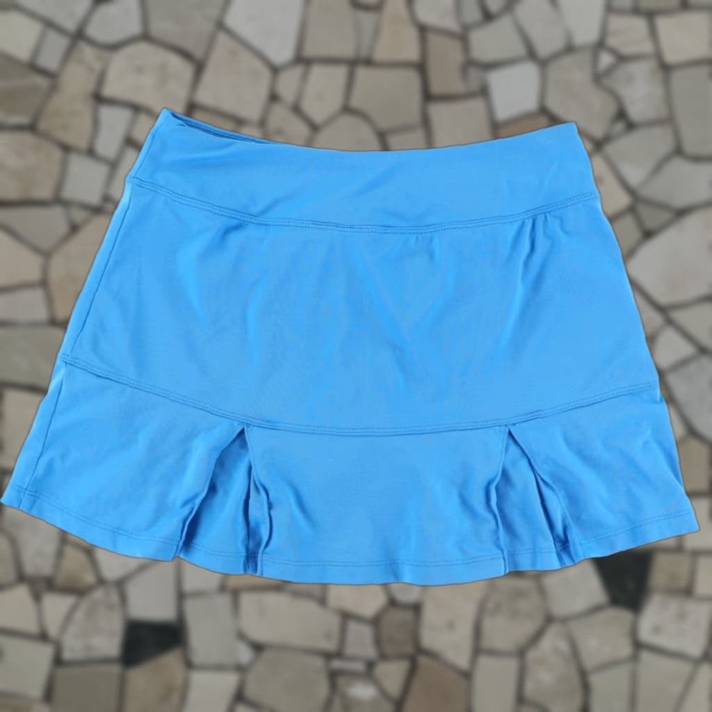 Nike Nike High Stretch Court Woven Tennis Skort Blue Women's S Size ONE SIZE - 1 Thumbnail