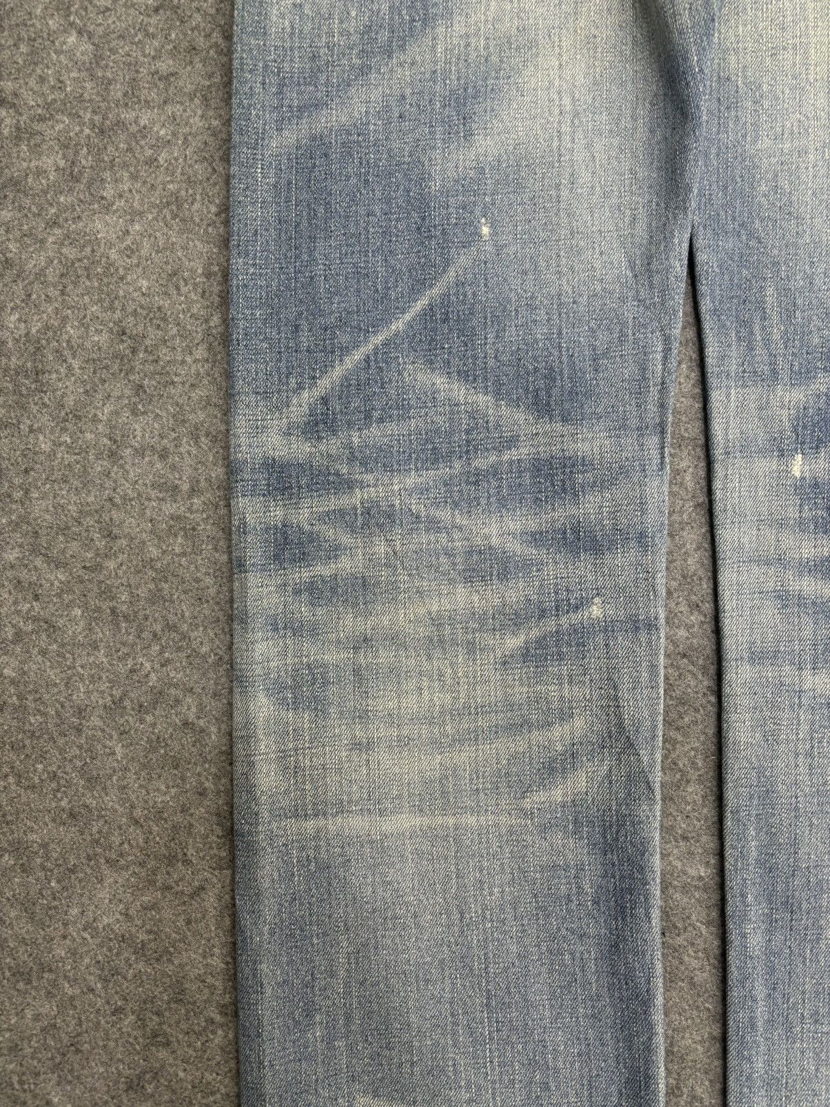 Edwin 💥Insane 90s Style💥Edwin 504ZX Slevedge Distressed Denim F538 Size US 31 - 15 Thumbnail