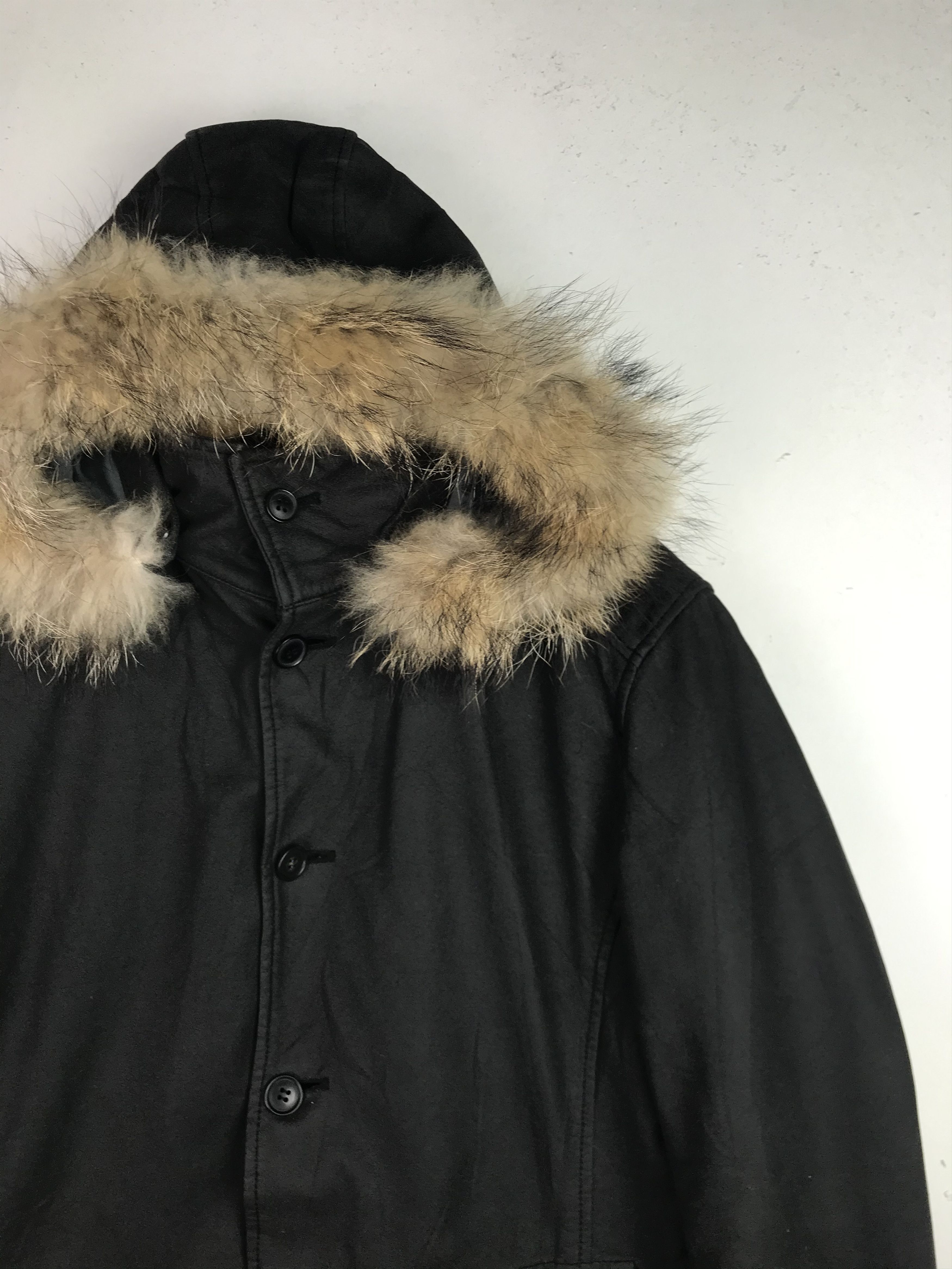 Calvin Klein Vintage Calvin Klein Homme Mohair Parka Jacket Size US M / EU 48-50 / 2 - 7 Thumbnail