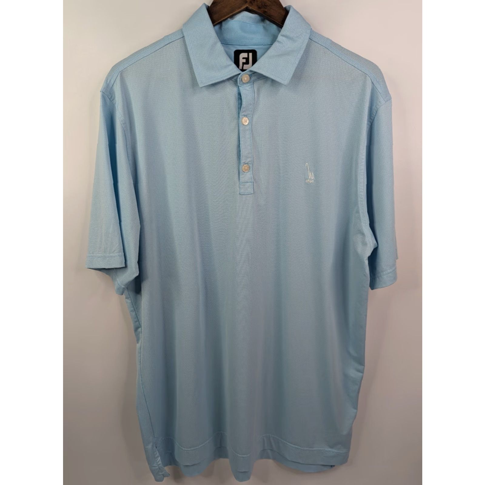 Footjoy **Footjoy Golf Polo Mens Large Blue Short Sleeve Shirt** User: Footjoy Golf Polo Mens Large Blue Short Sleeve Shirt Performance FJ 1896 Size US L / EU 52-54 / 3 - 3 Thumbnail
