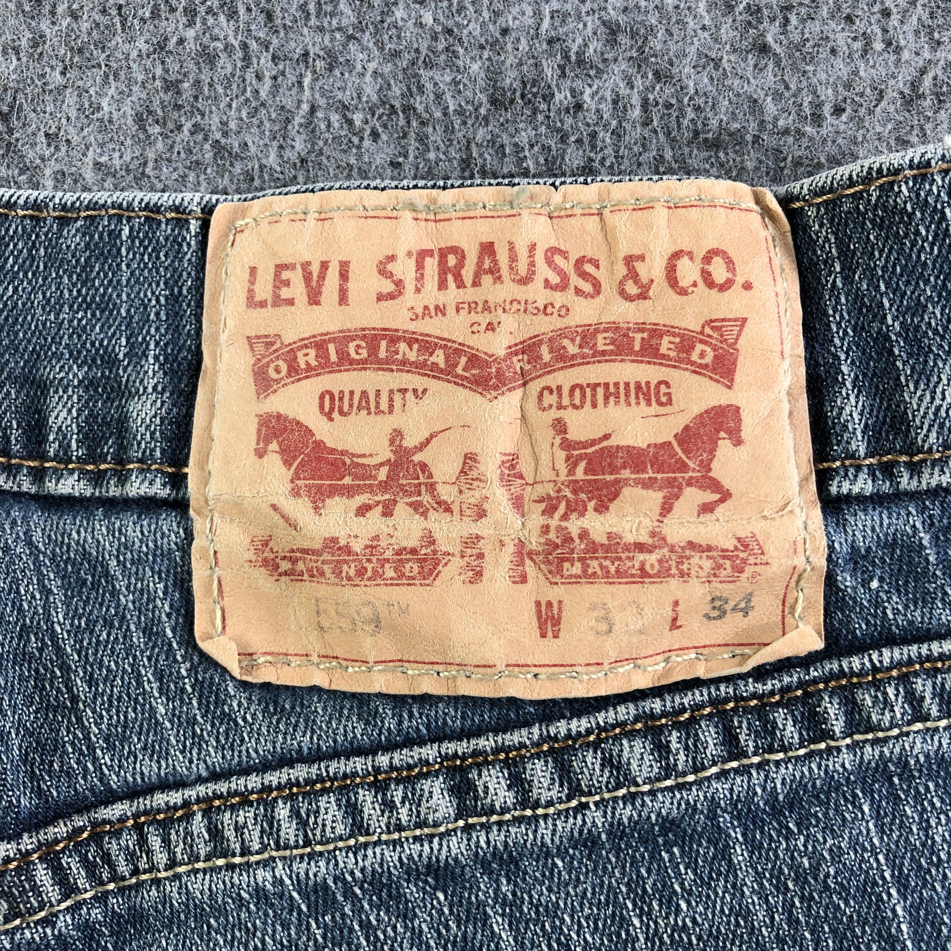 Levi's Vintage Levis 559 Jeans-J4424 Size US 33 - 5 Thumbnail