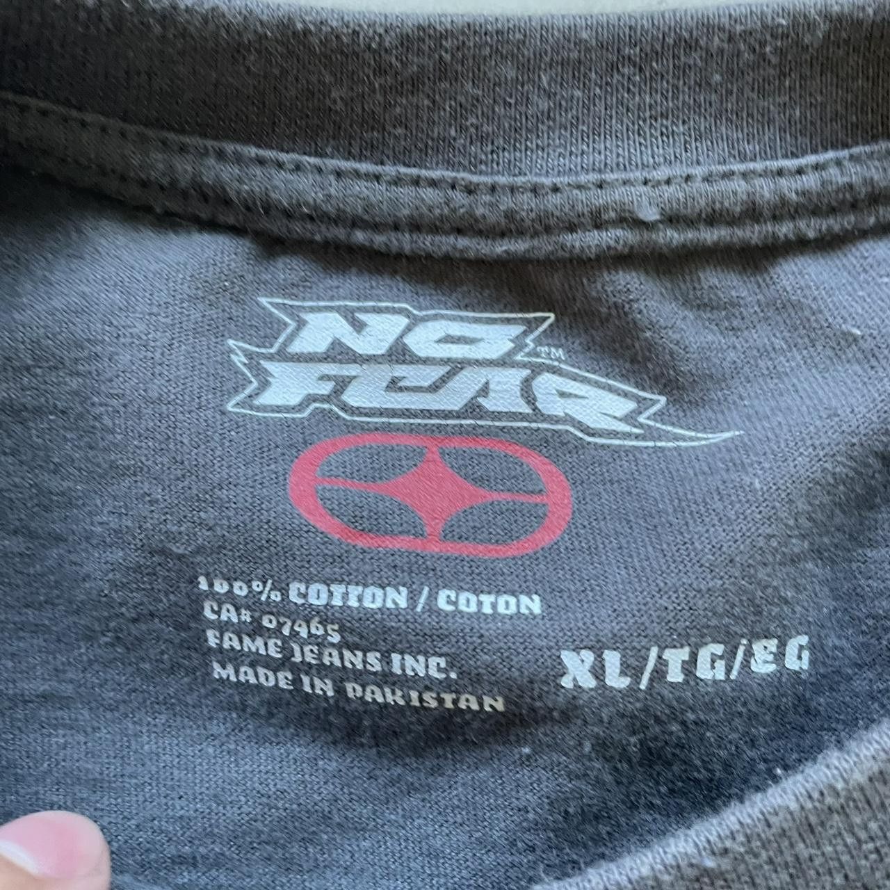 No Fear × Vintage Vintage Y2K No fear Long Sleeve Graphic Tee Size US XL / EU 56 / 4 - 3 Thumbnail