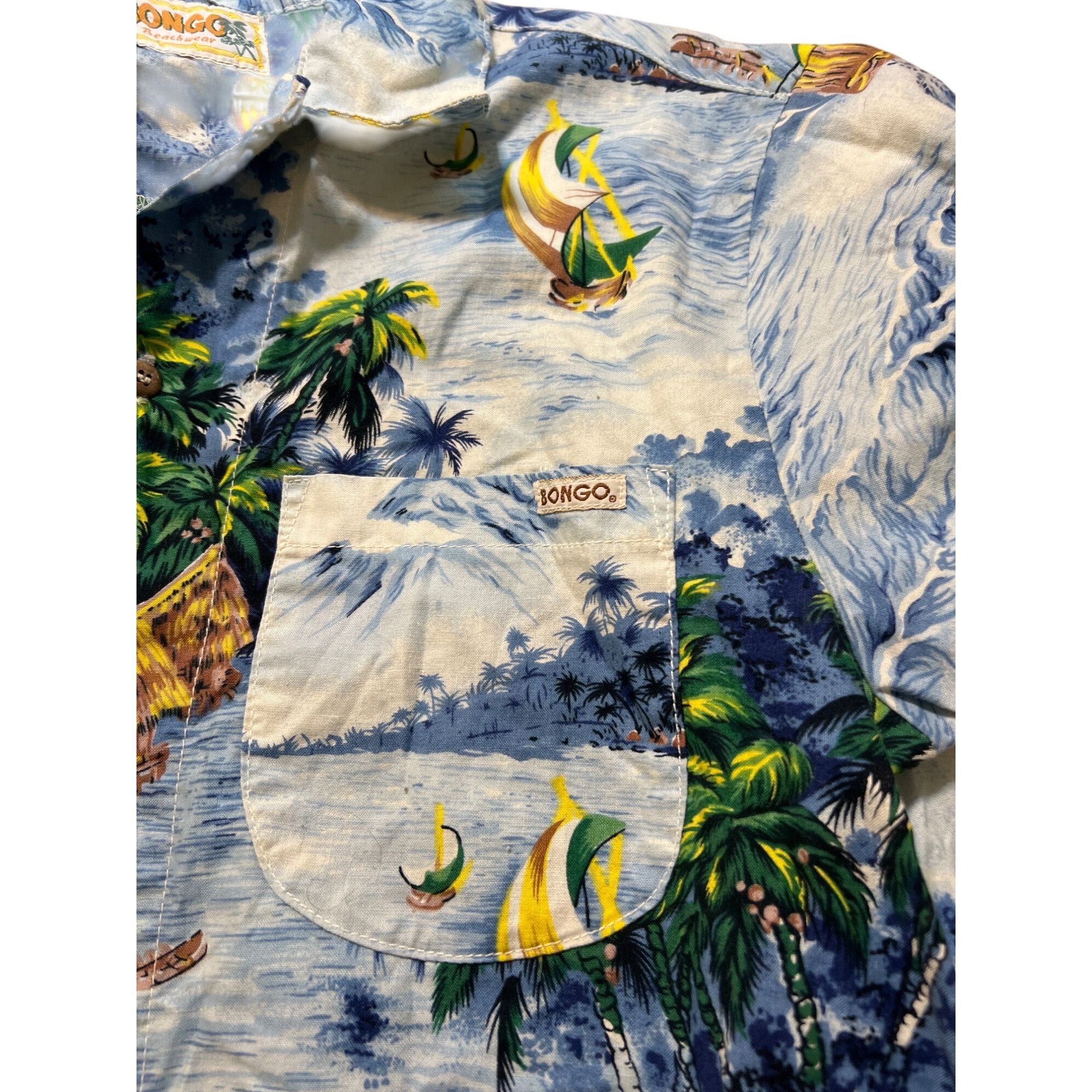 Other Vintage Bongo Beachwear Gene Montesano Hawaiian Shirt Tropic Size US M / EU 48-50 / 2 - 3 Thumbnail