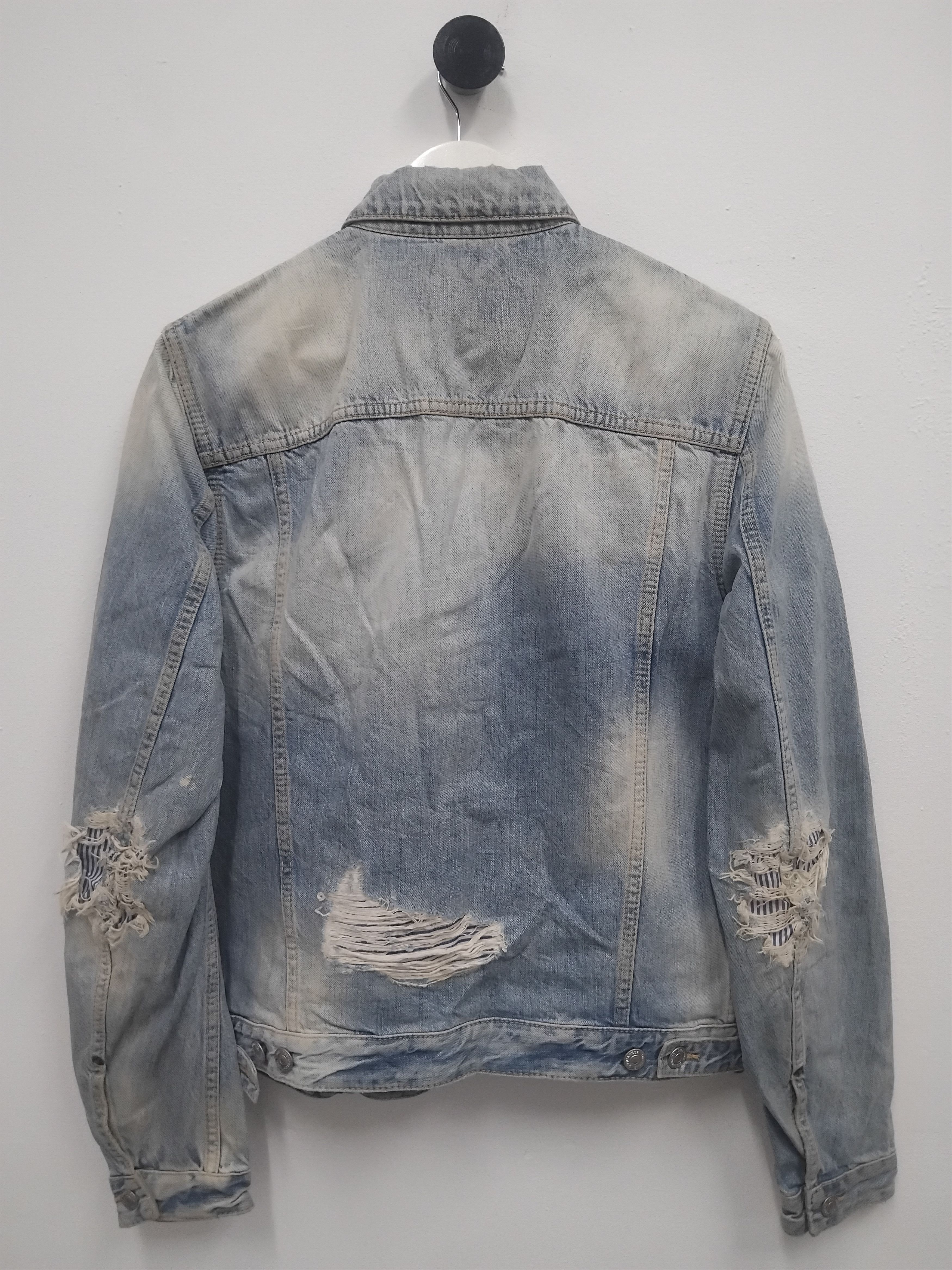 Dsquared2 💥Dsquared2 made in Italy stonewash distressed jacket Size US M / EU 48-50 / 2 - 13 Thumbnail
