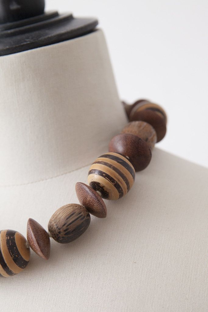 Celine 1990's wood necklace Size ONE SIZE - 3 Thumbnail