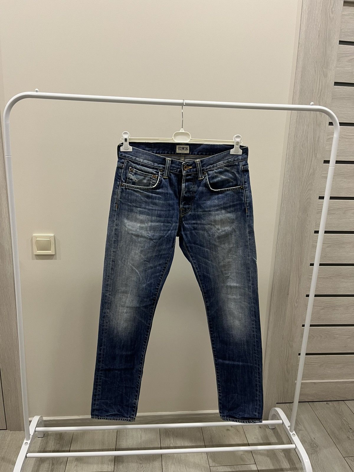 Edwin Edwin Jeans ED 55 Rainbow Selvege Size US 31 - 2 Thumbnail