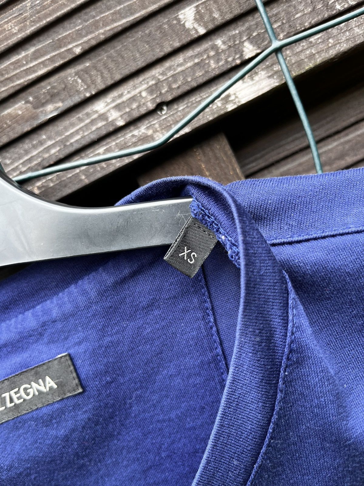 Ermenegildo Zegna 🔵 Z ZEGNA BIG LOGO LUXURY HYPE T SHIRT Y2K TEE Size US S / EU 44-46 / 1 - 10 Thumbnail