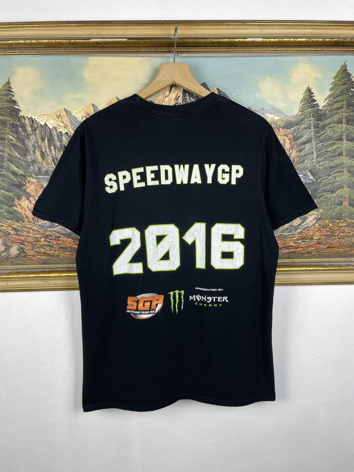 Vintage Monster Energy Vintage Y2k Black Tee Avant Garde Cyber Swag Size US L / EU 52-54 / 3 - 5 Thumbnail