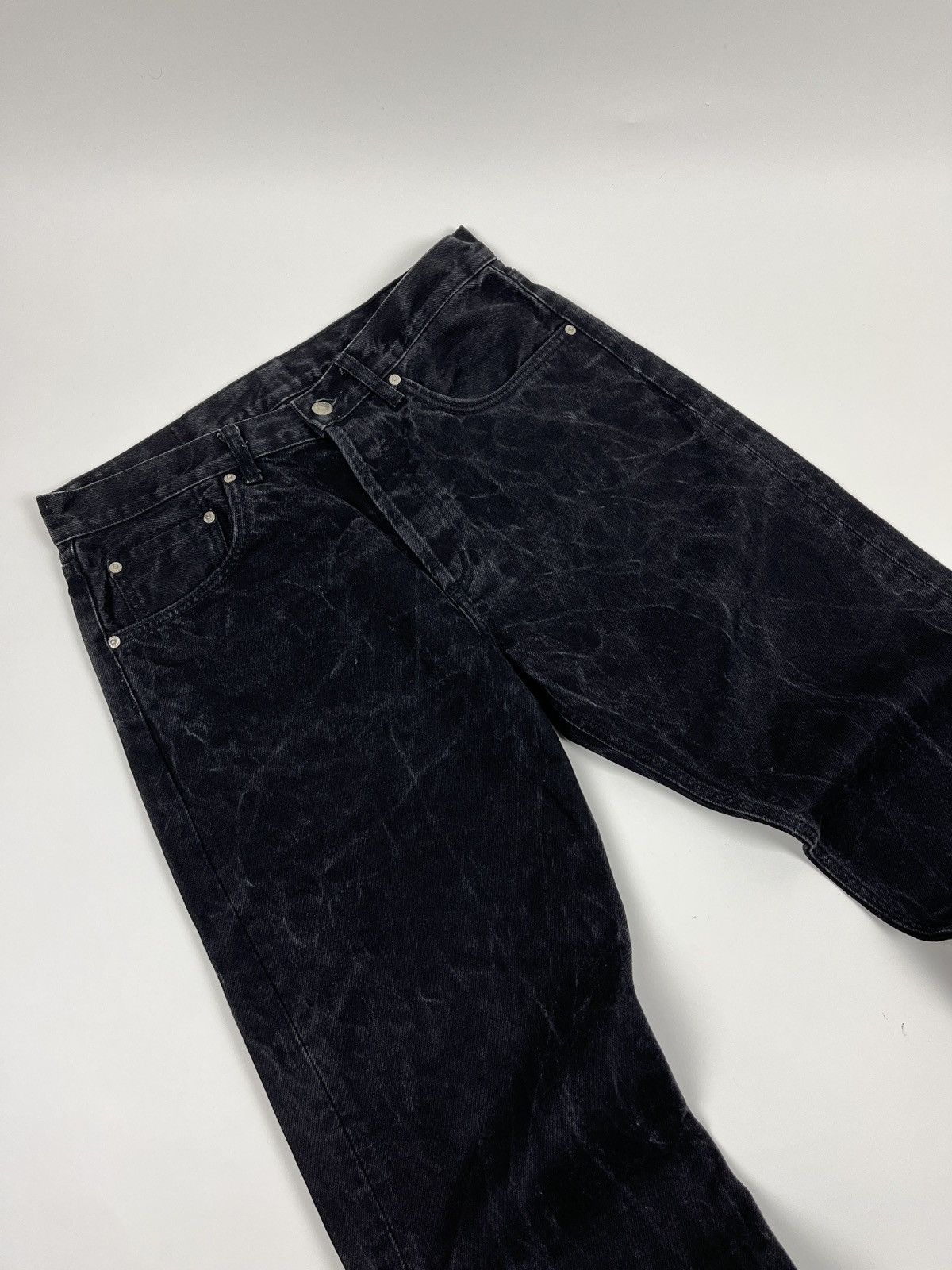 Sandro Sandro Paris Stonewash Denim Size US 34 / EU 50 - 6 Thumbnail