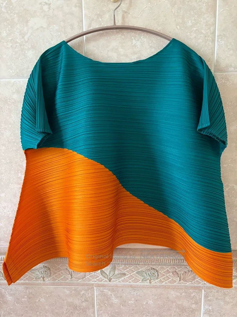 Issey Miyake Issey Miyake Color Block Constant Stripe Top Size L / US 10 / IT 46 - 3 Thumbnail