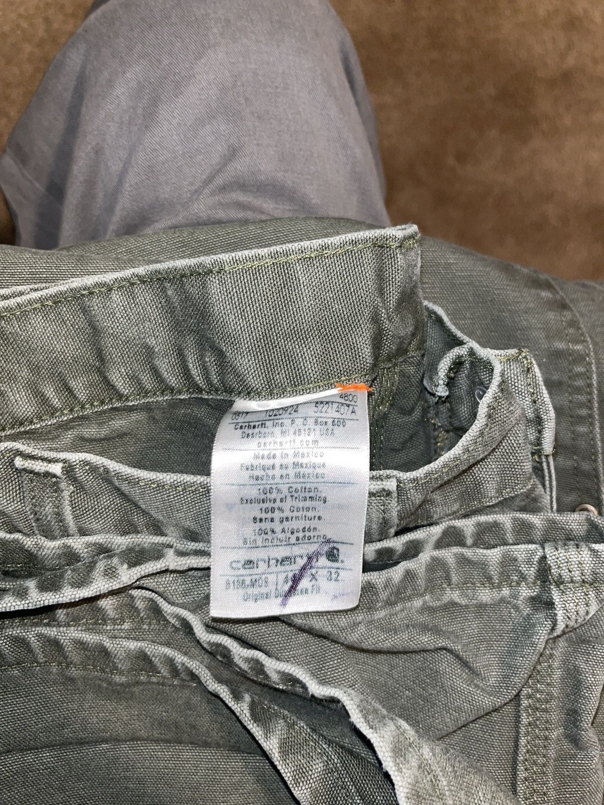 Carhartt VINTAGE CARHARTT DOUBLE KNEES Size US 38 / EU 54 - 7 Thumbnail