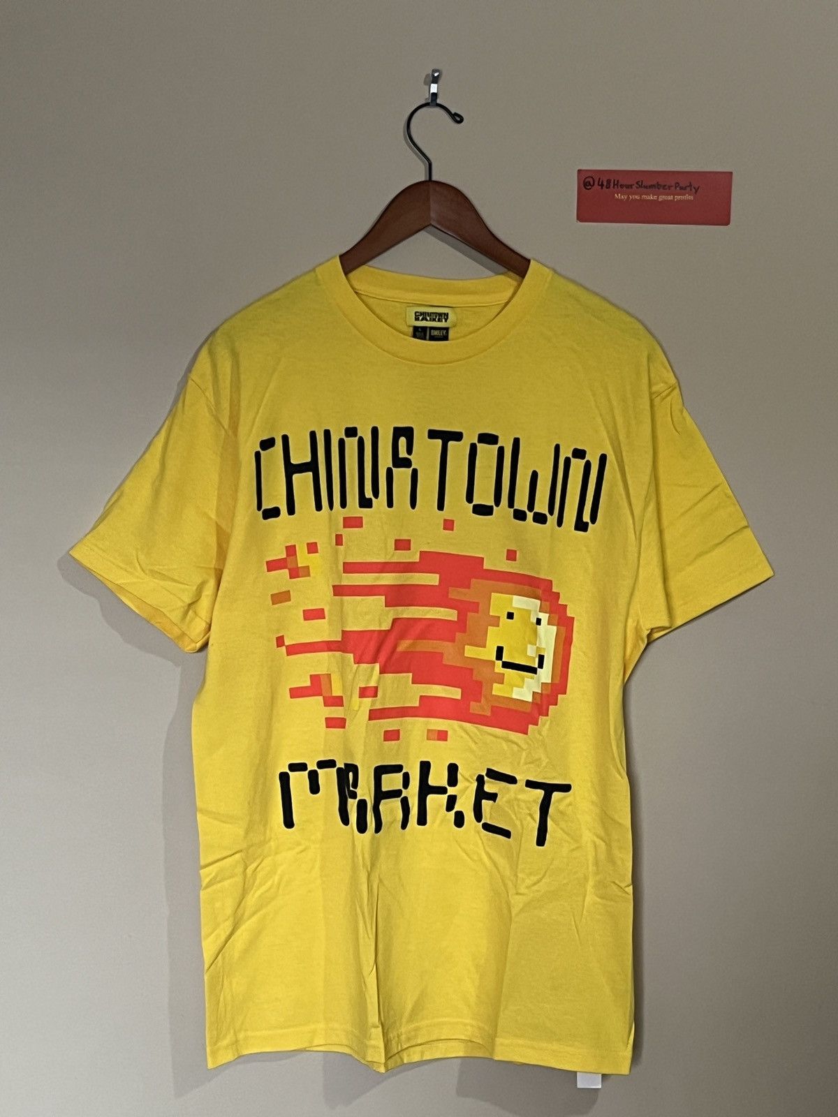 Market (Chinatown) Market x Smiley Happy Fireball Tee - L Size US L / EU 52-54 / 3 - 1 Thumbnail