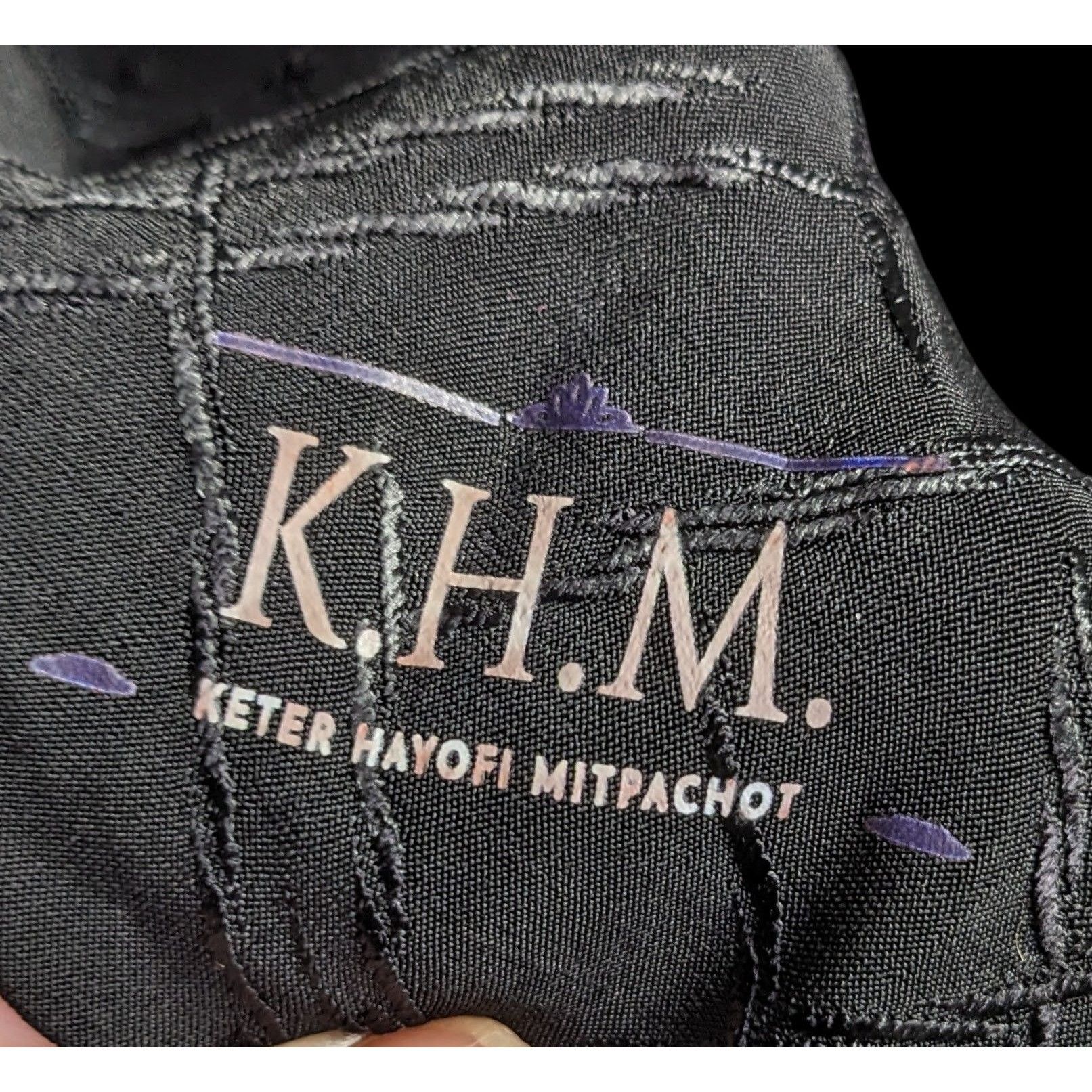 Other K.H.M. Black Textured Scarf/Headscarf Size ONE SIZE - 4 Thumbnail