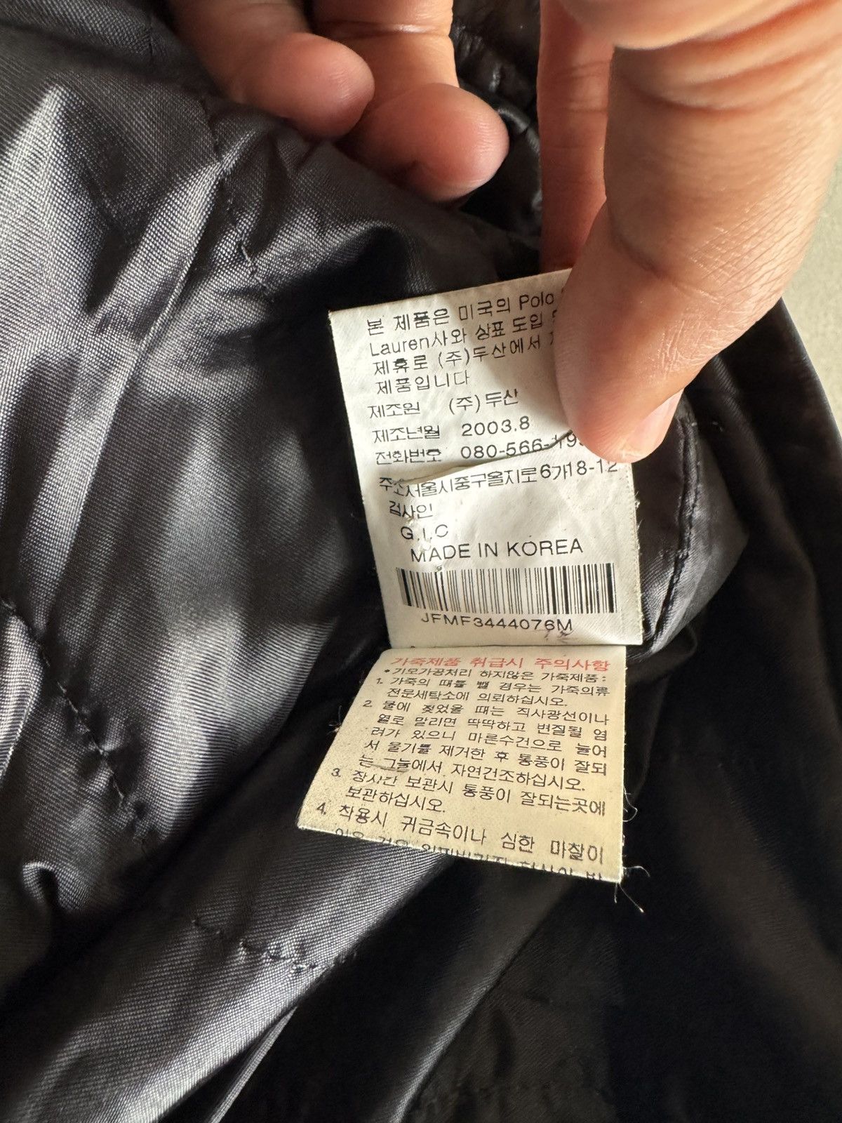 Polo Ralph Lauren POLO RALPH LAUREN LEATHER JACKET Size US M / EU 48-50 / 2 - 9 Thumbnail