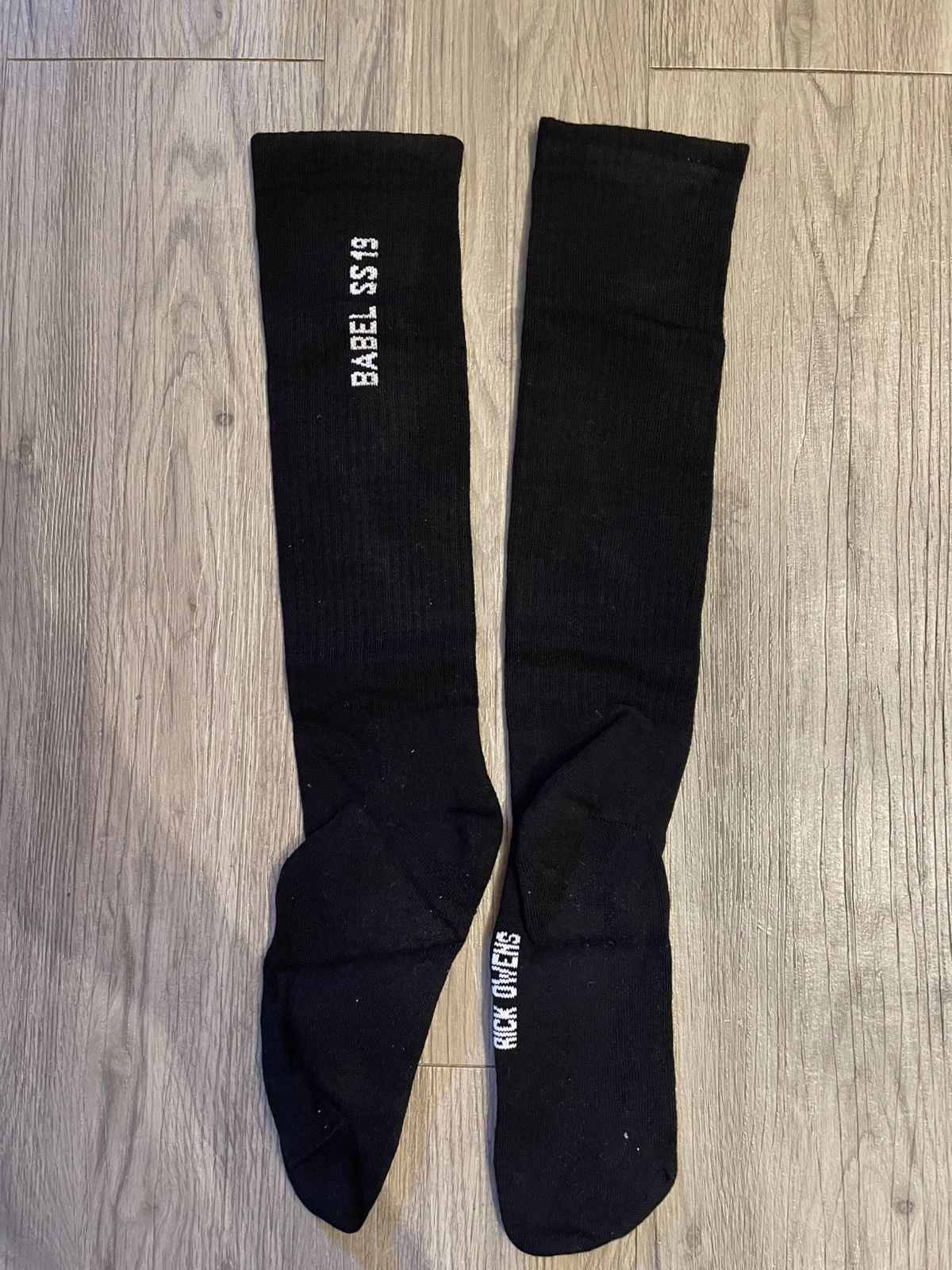 Rick Owens Drkshdw Rick Owens Socks (Pack 1) Size ONE SIZE - 2 Thumbnail