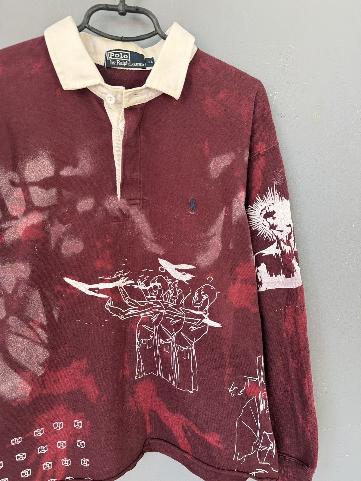 Polo Ralph Lauren Polo Ralph Lauren Custom Horse Rugby Polo Size XL Size US XL / EU 56 / 4 - 3 Thumbnail