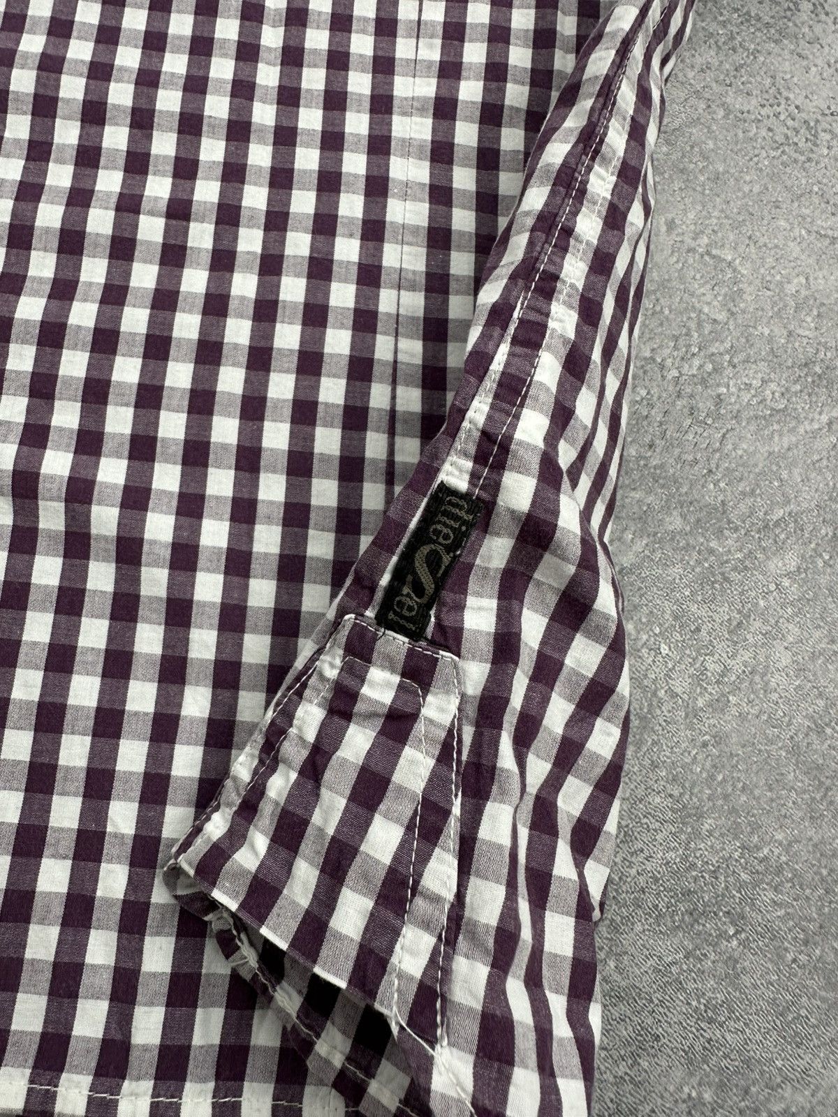 Diesel Vintage Diesel Button Up Short Sleeve Shirt Y2K Checkered Size US XL / EU 56 / 4 - 4 Thumbnail