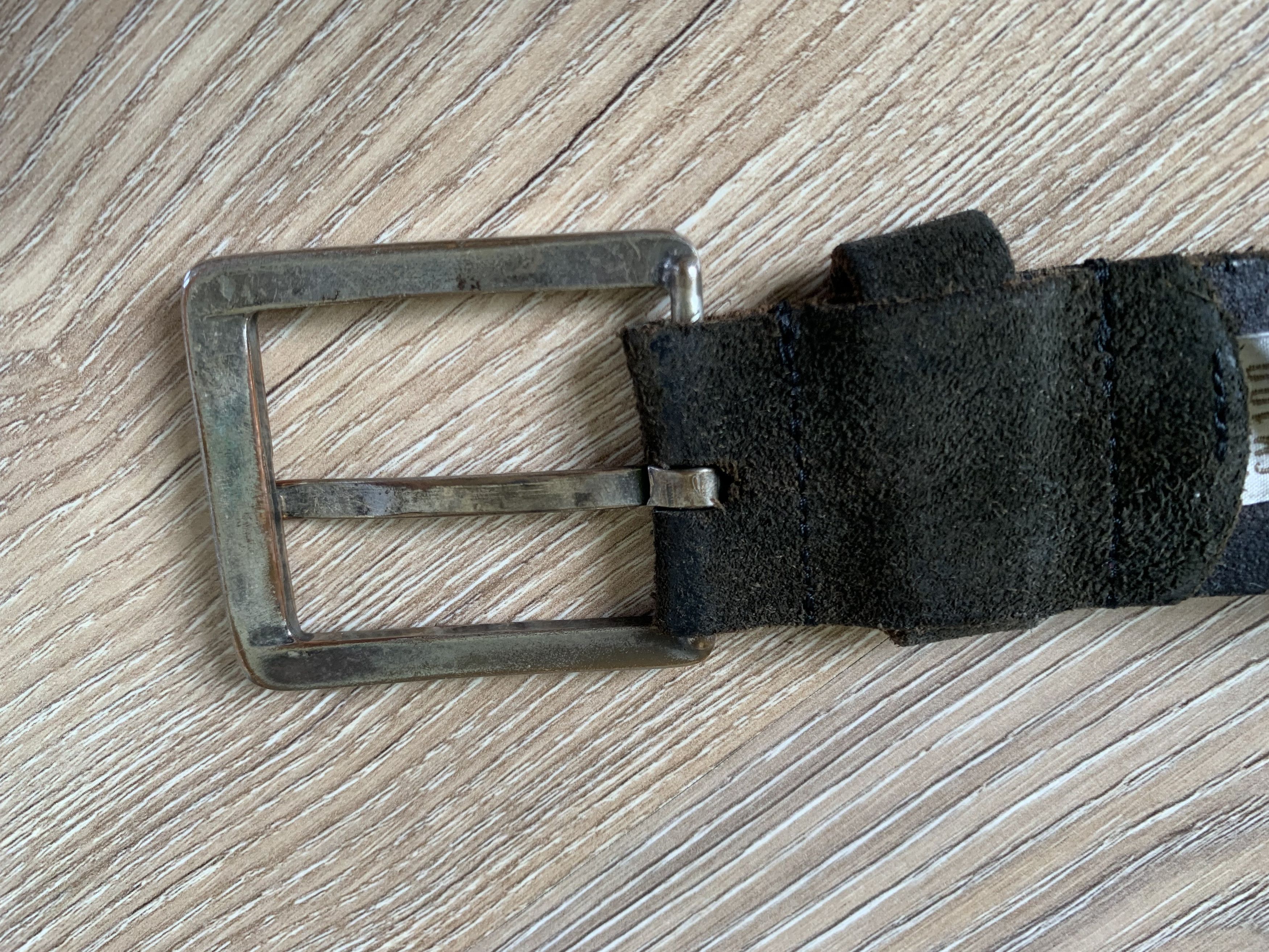 Diesel × Vintage Diesel Suede Cow Leather Vintage Leaher Belt Size ONE SIZE - 4 Thumbnail