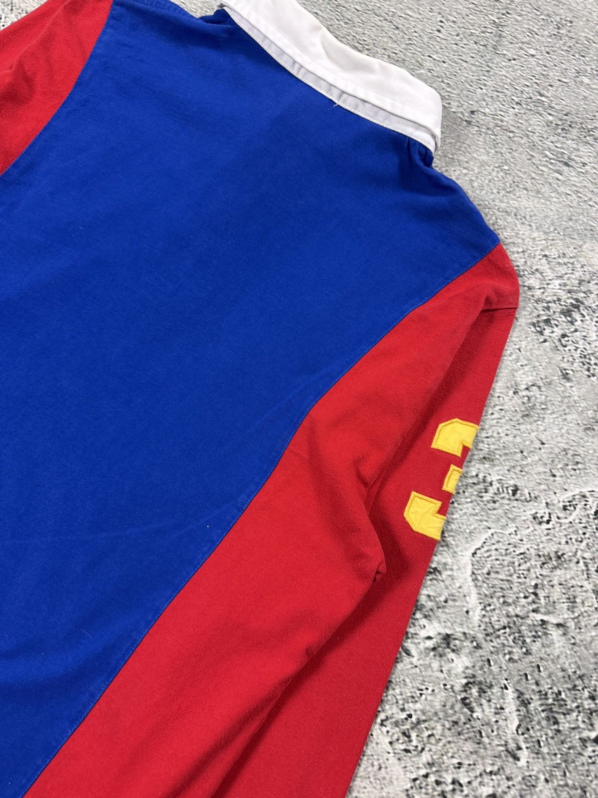 Polo Ralph Lauren Chief Keef Polo Ralph Lauren red blue longsleeve big pony Size US S / EU 44-46 / 1 - 9 Thumbnail